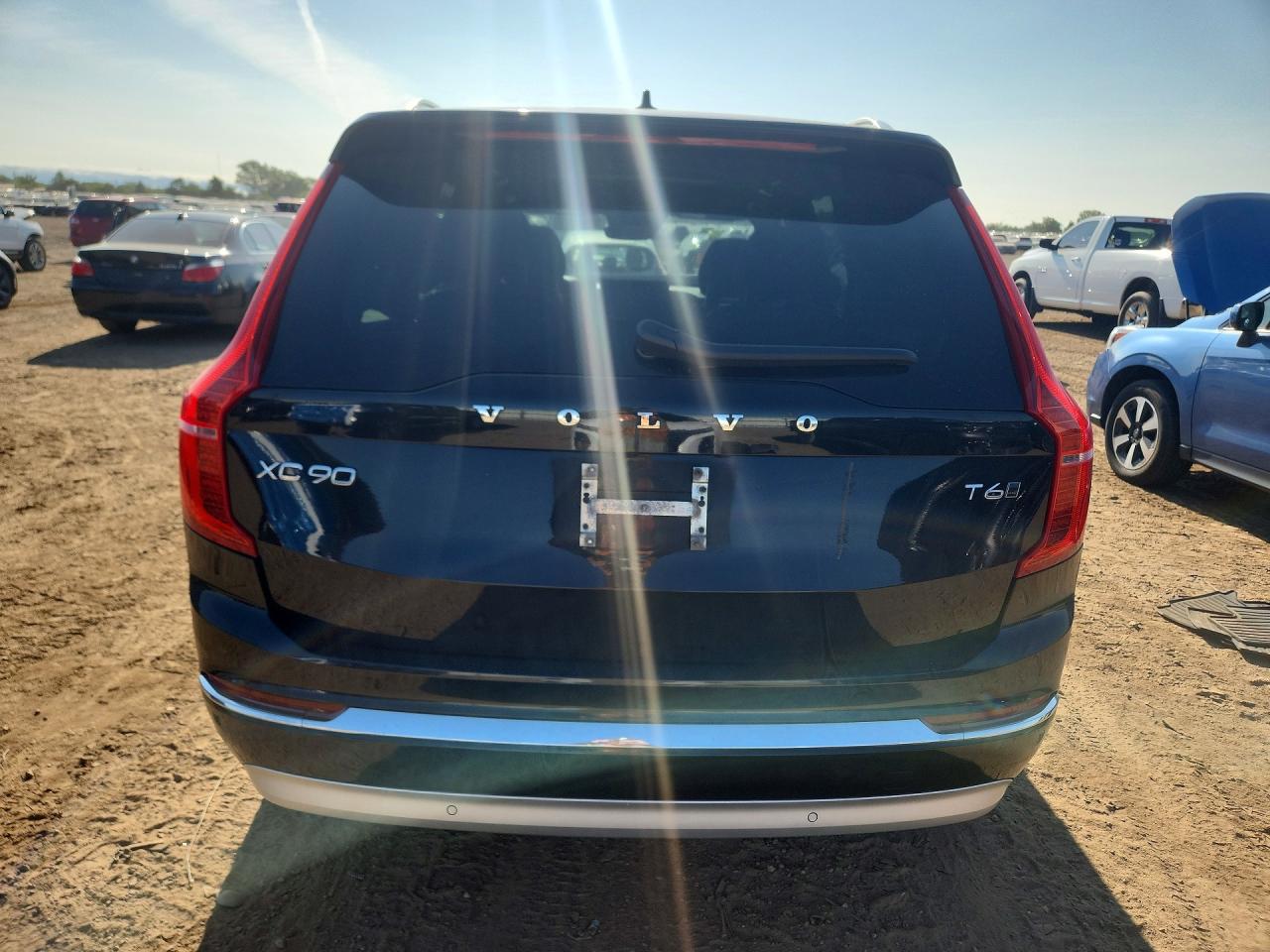2022 Volvo Xc90 T6 Inscription Black vin: YV4A22PLXN1781862