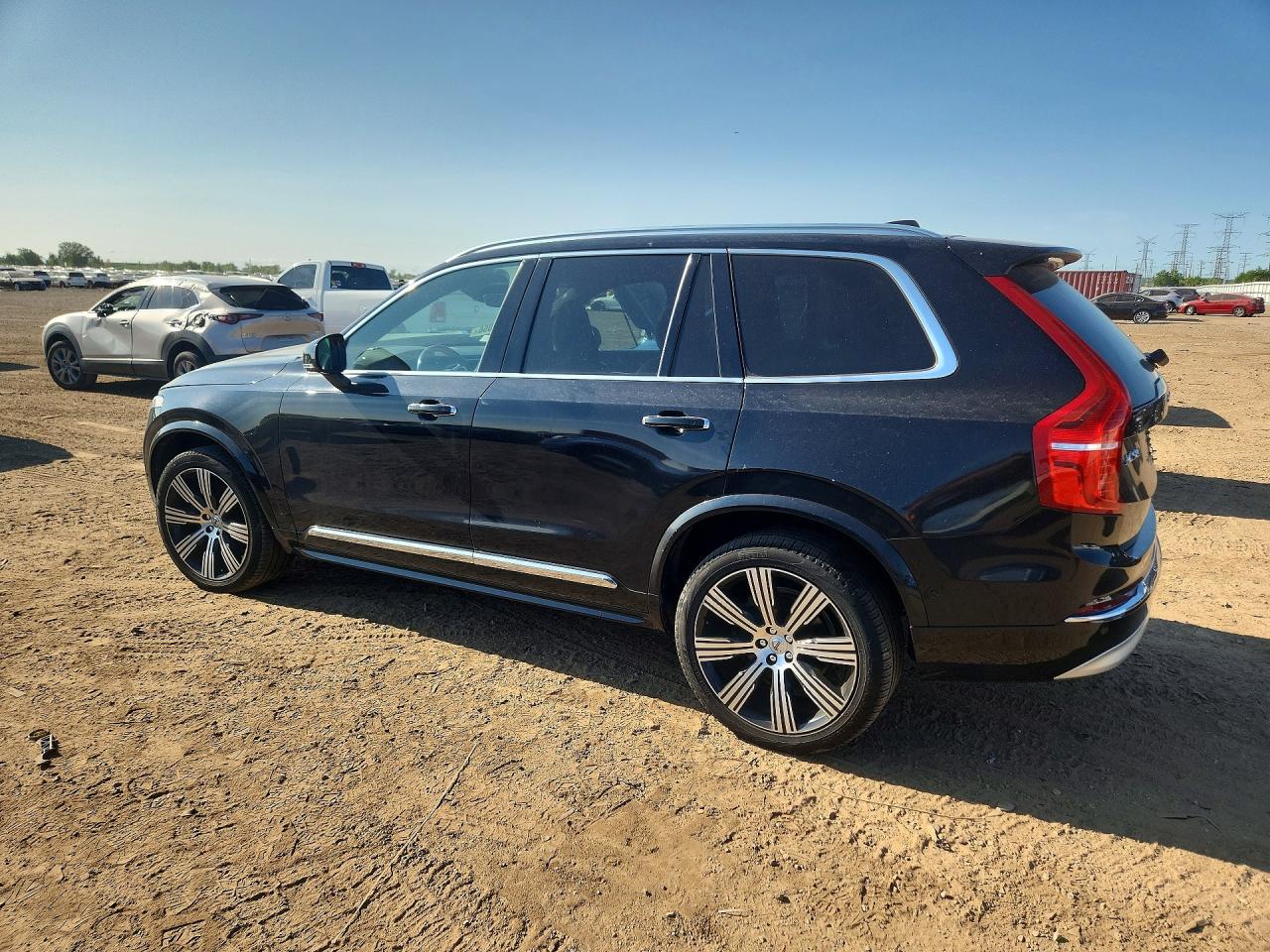 2022 Volvo Xc90 T6 Inscription Black vin: YV4A22PLXN1781862