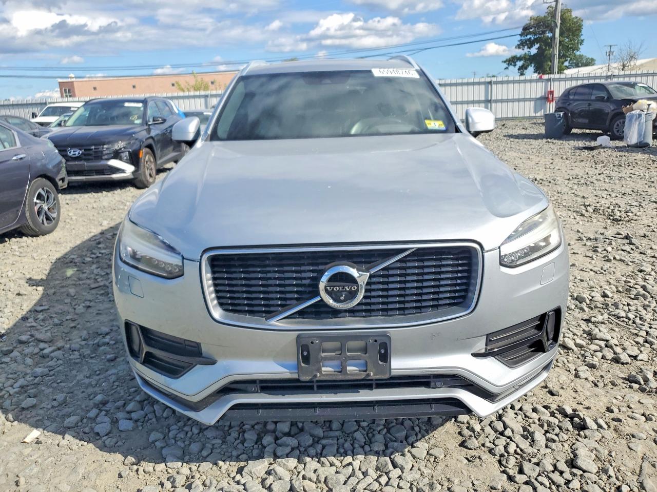 2016 Volvo Xc90 T6 Silver vin: YV4A22PMXG1035827