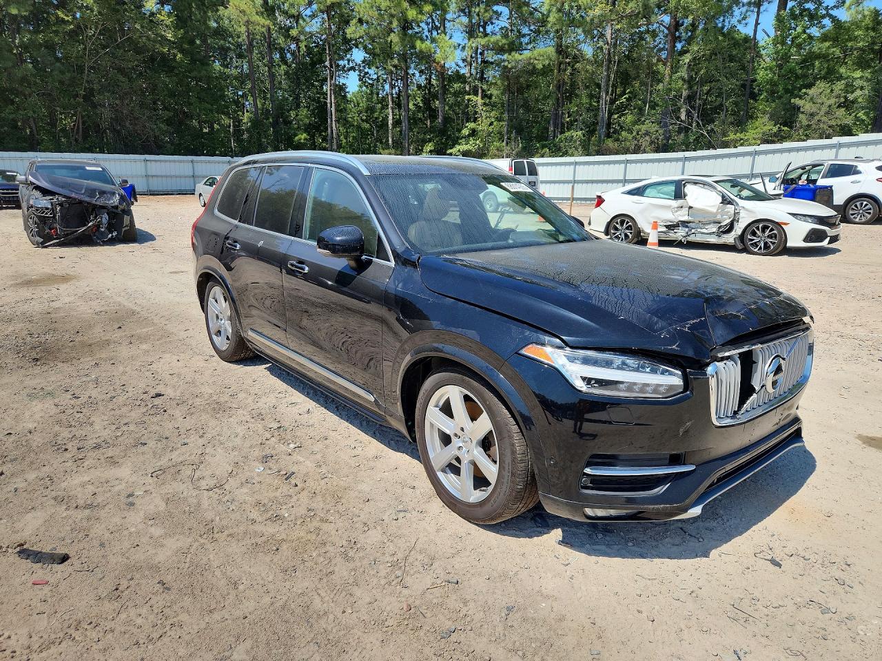 2016 Volvo Xc90 T6 Black vin: YV4A22PN8G1004147