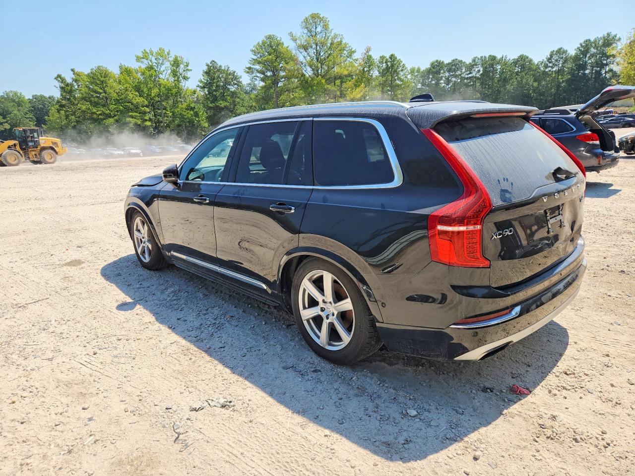 2016 Volvo Xc90 T6 Black vin: YV4A22PN8G1004147