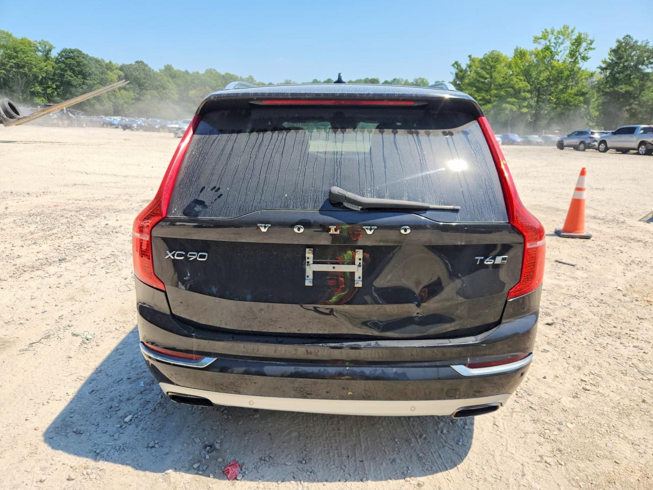 2016 Volvo Xc90 T6 Black vin: YV4A22PN8G1004147
