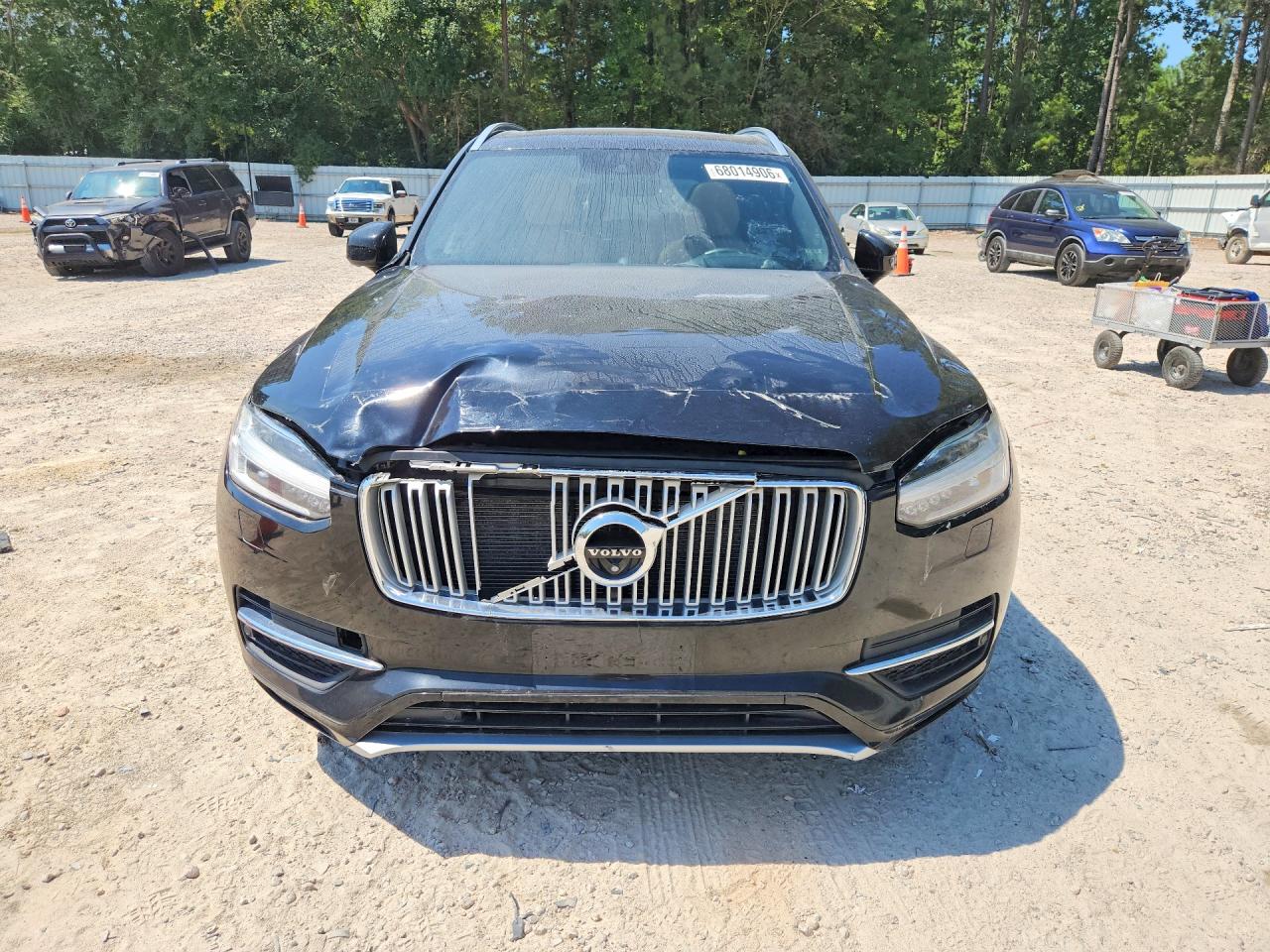 2016 Volvo Xc90 T6 Black vin: YV4A22PN8G1004147