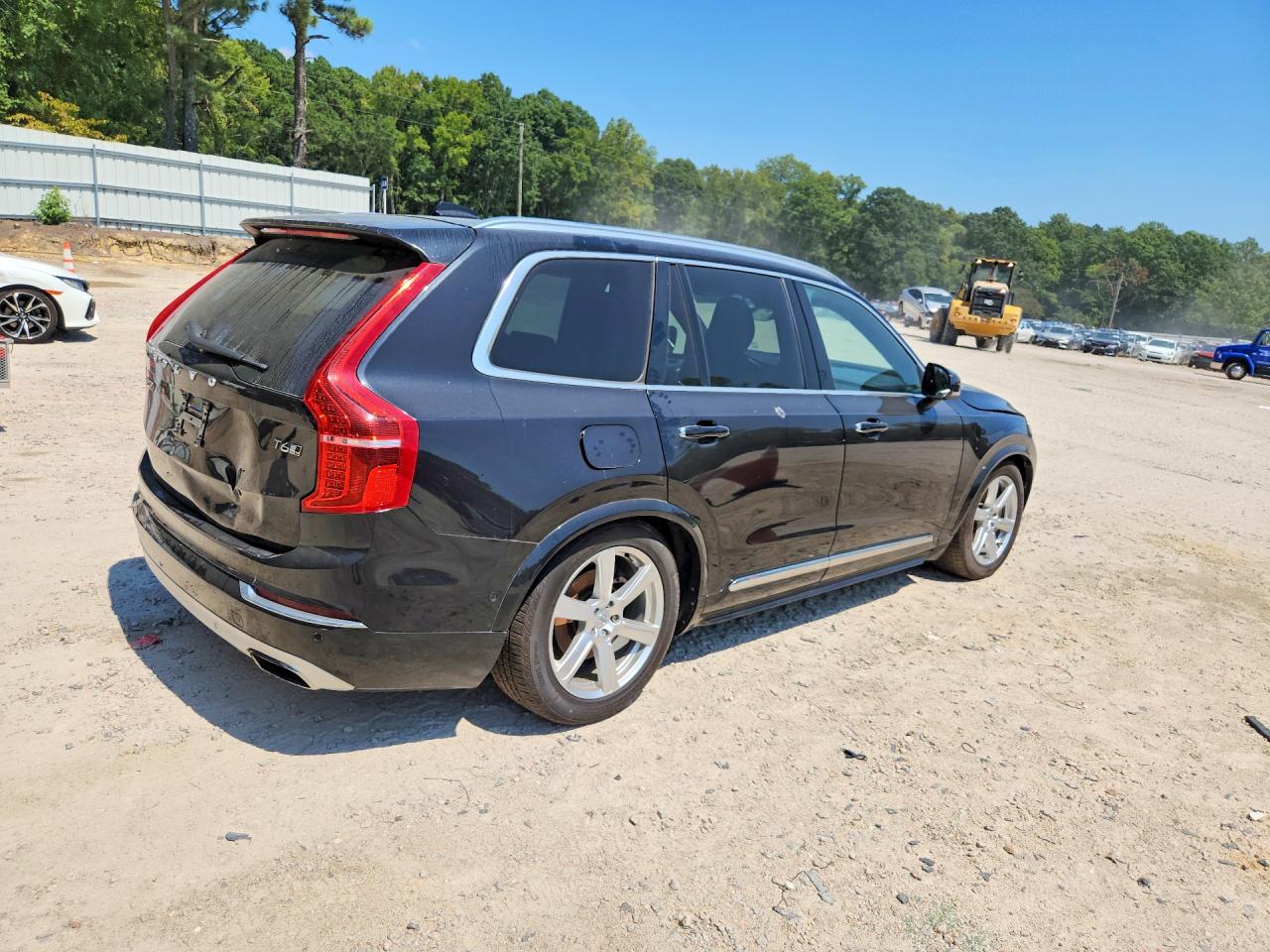 2016 Volvo Xc90 T6 Black vin: YV4A22PN8G1004147