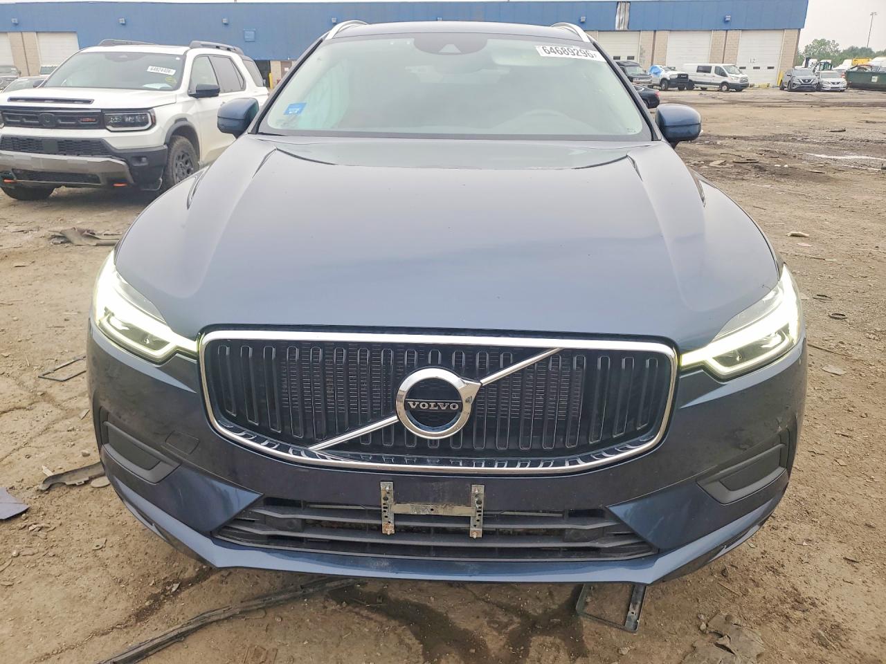 2019 Volvo Xc60 T6 Blue vin: YV4A22RK8K1351635