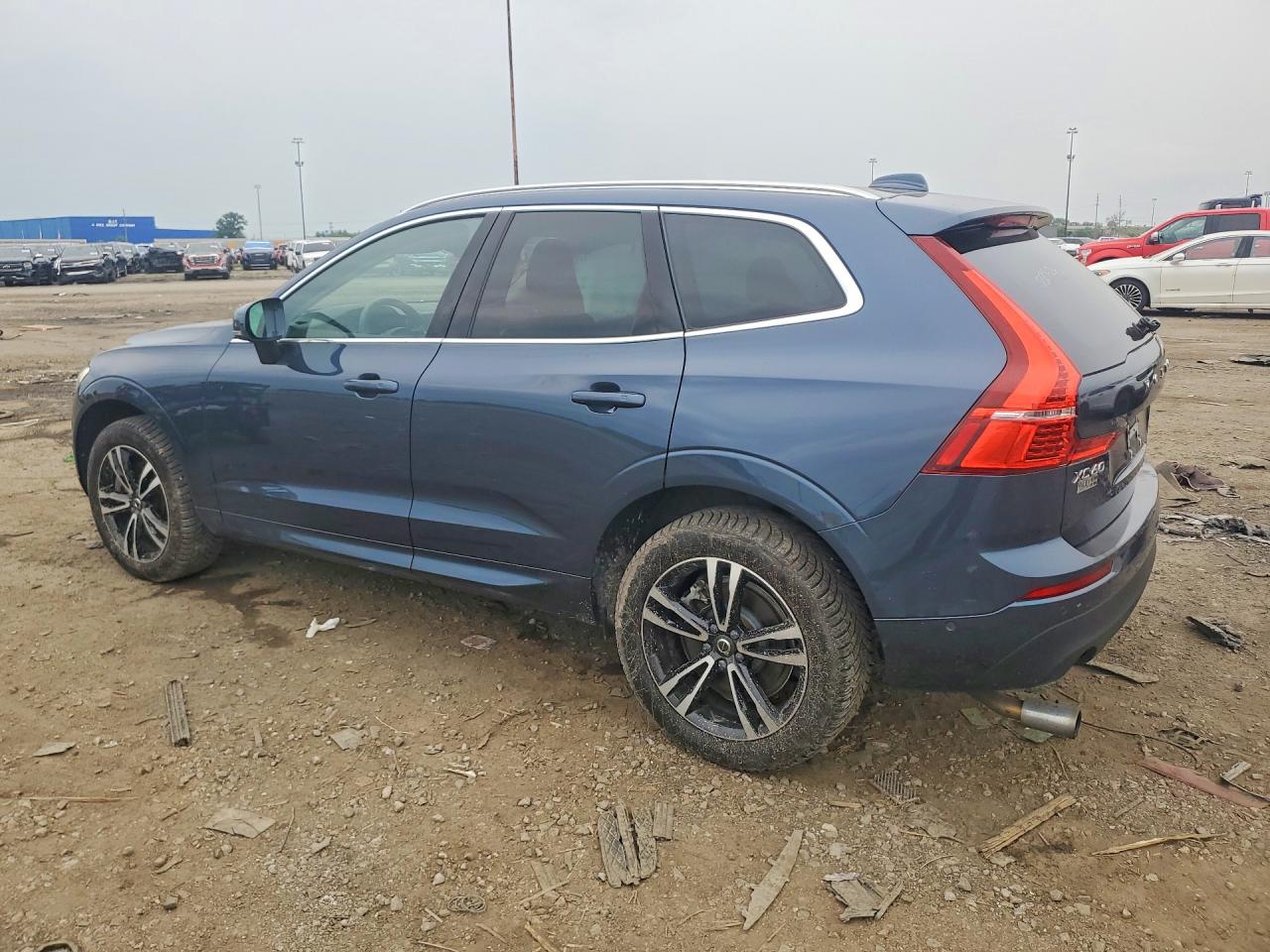 2019 Volvo Xc60 T6 Blue vin: YV4A22RK8K1351635