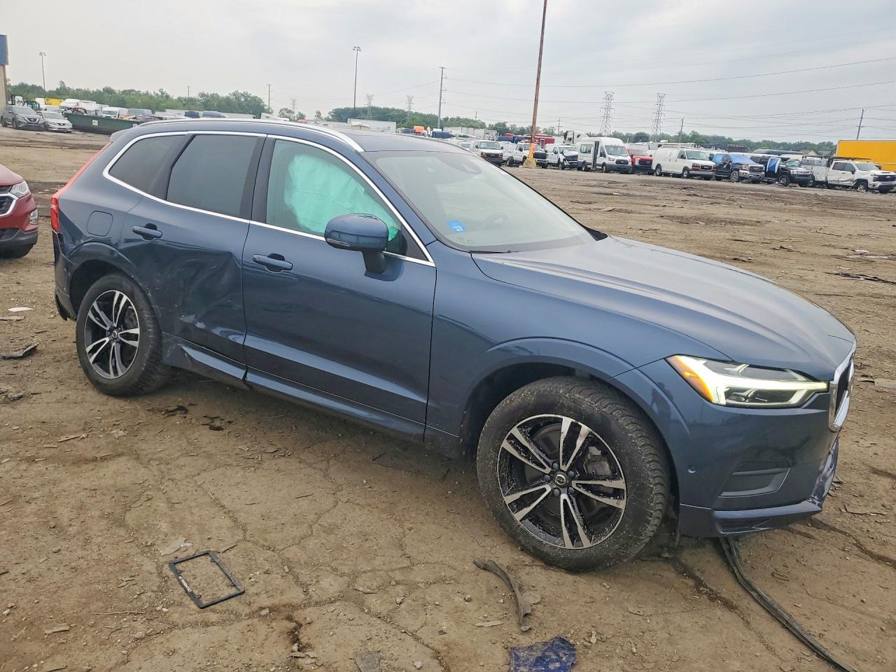 2019 Volvo Xc60 T6 Blue vin: YV4A22RK8K1351635