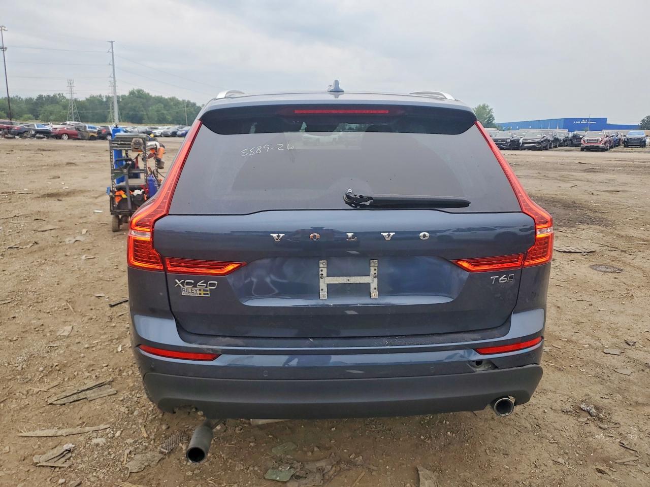 2019 Volvo Xc60 T6 Blue vin: YV4A22RK8K1351635