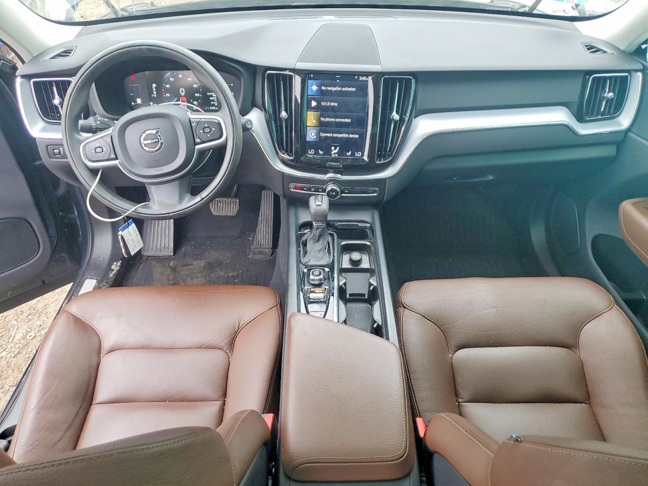 2019 Volvo Xc60 T6 Blue vin: YV4A22RK8K1351635