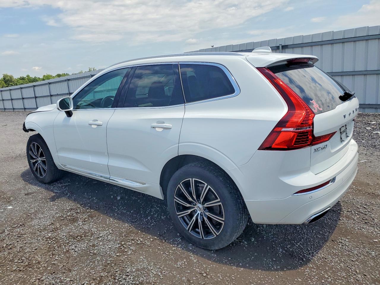 2021 Volvo Xc60 T6 Inscription White vin: YV4A22RL0M1723674