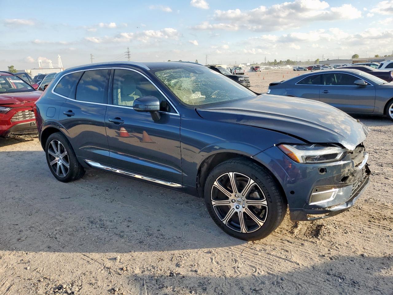 2020 Volvo Xc60 T6 Inscription Синий vin: YV4A22RL1L1521523