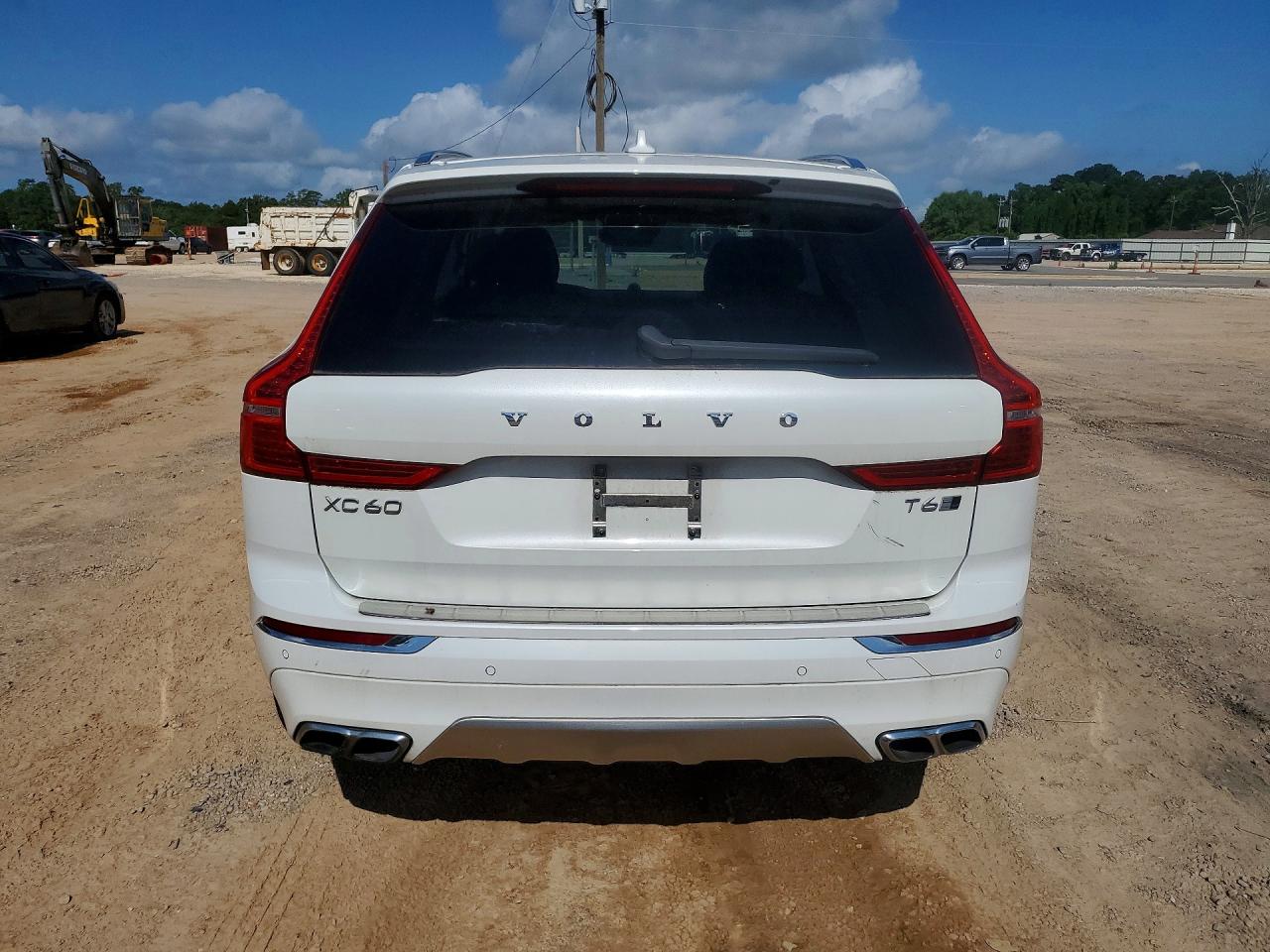 2019 Volvo Xc60 T6 Inscription White vin: YV4A22RLXK1344081