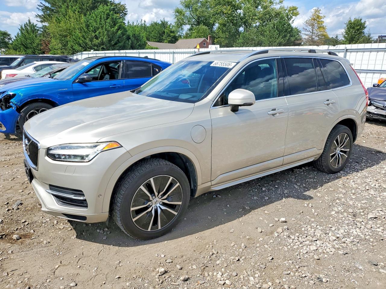 2016 Volvo Xc90 T8 Silver vin: YV4BC0PK1G1050544