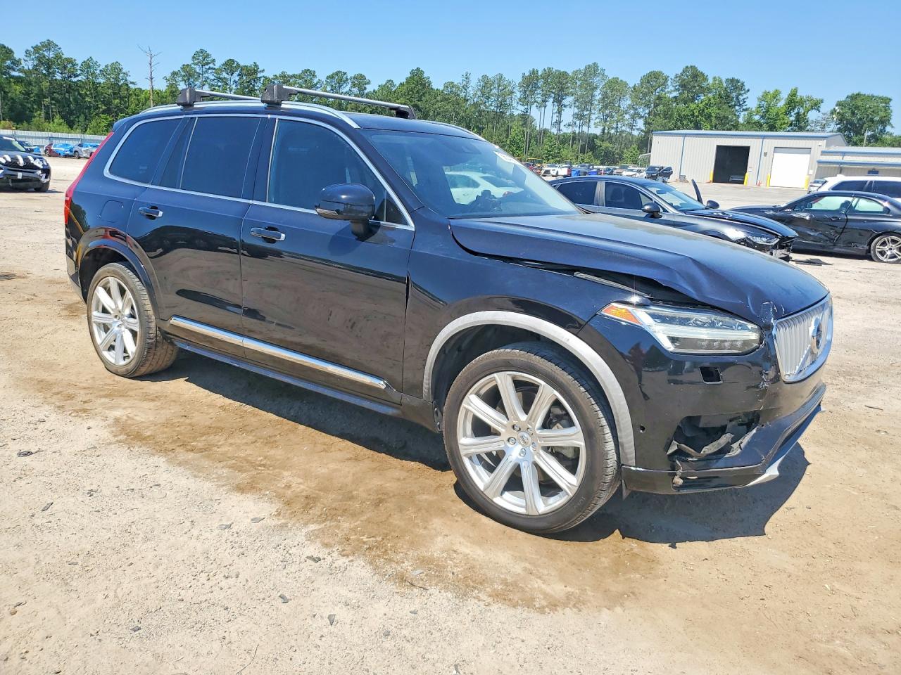2017 Volvo Xc90 T8 Black vin: YV4BC0PLXH1167663