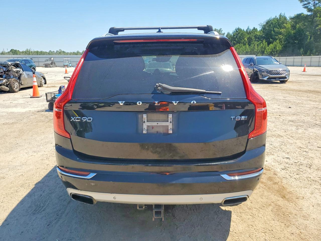 2017 Volvo Xc90 T8 Black vin: YV4BC0PLXH1167663