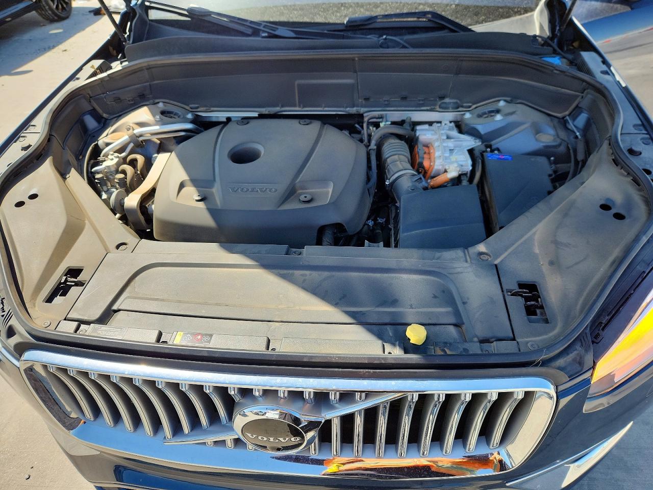 2022 Volvo Xc90 T8 Recharge Inscription Express Синий vin: YV4BR00Z3N1809259