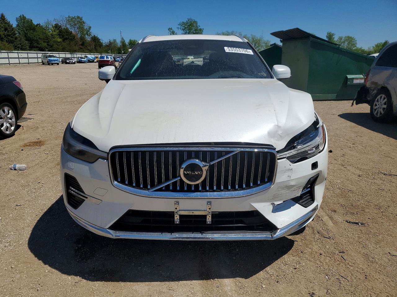 2022 Volvo Xc60 Белый vin: YV4BR0DK3N1921475