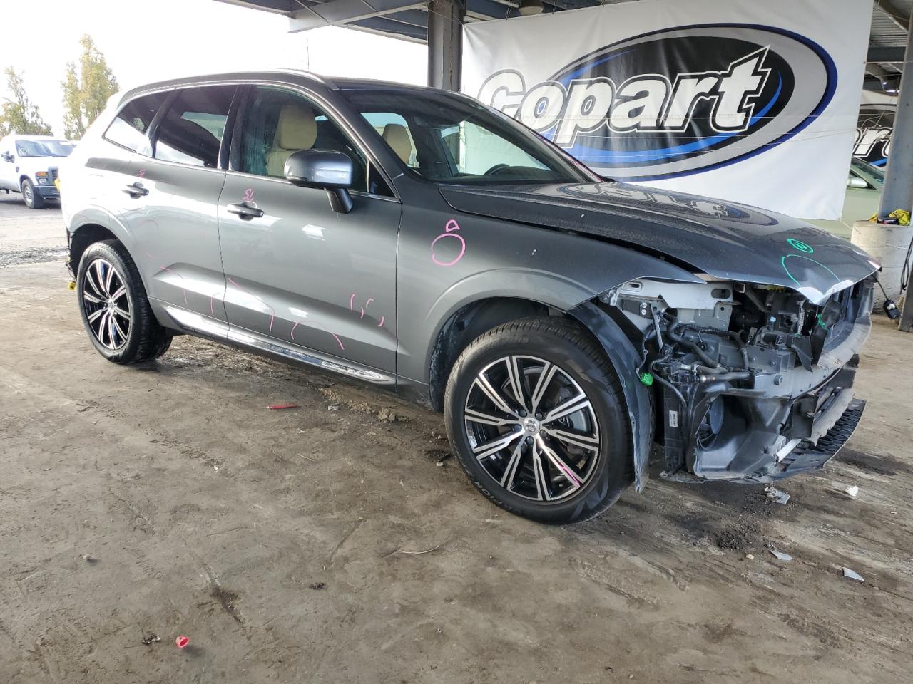 2020 Volvo Xc60 T8 Inscription Gray vin: YV4BR0DL6L1474100