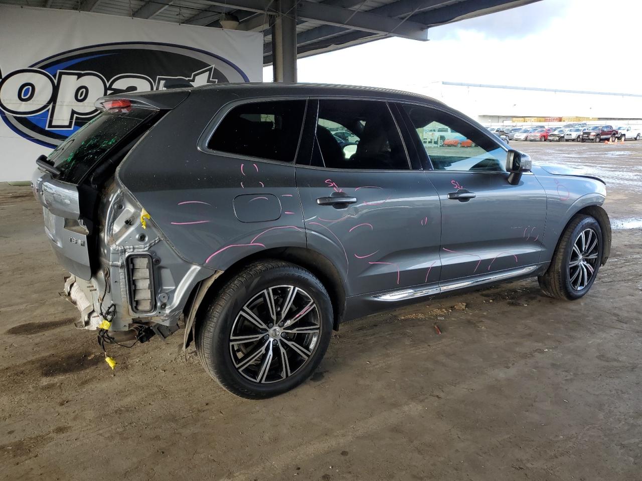 2020 Volvo Xc60 T8 Inscription Gray vin: YV4BR0DL6L1474100