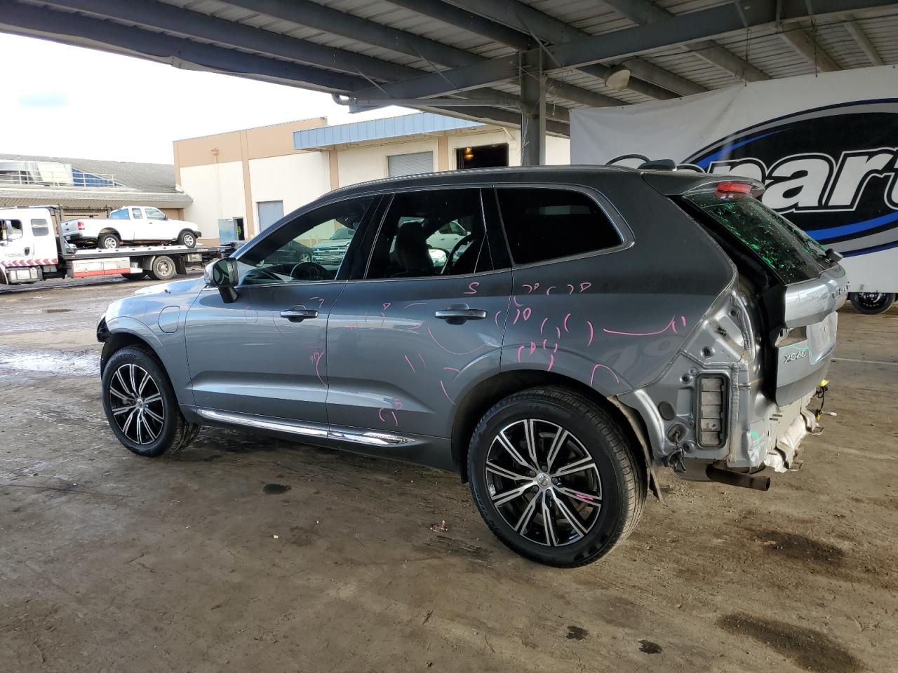 2020 Volvo Xc60 T8 Inscription Gray vin: YV4BR0DL6L1474100
