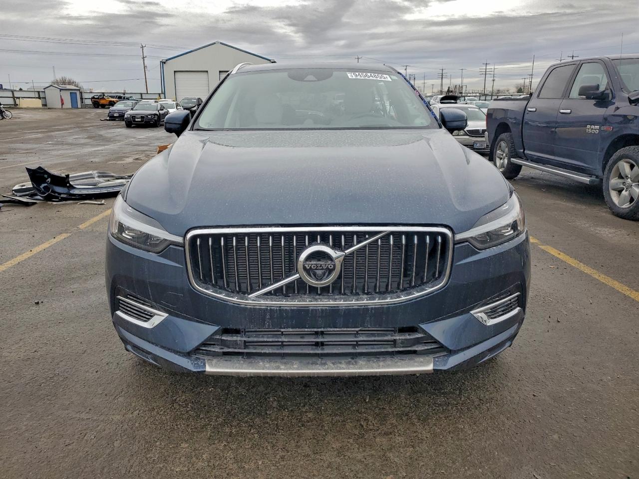 2021 Volvo Xc60 T8 Recharge Inscription Blue vin: YV4BR0DL8M1798019
