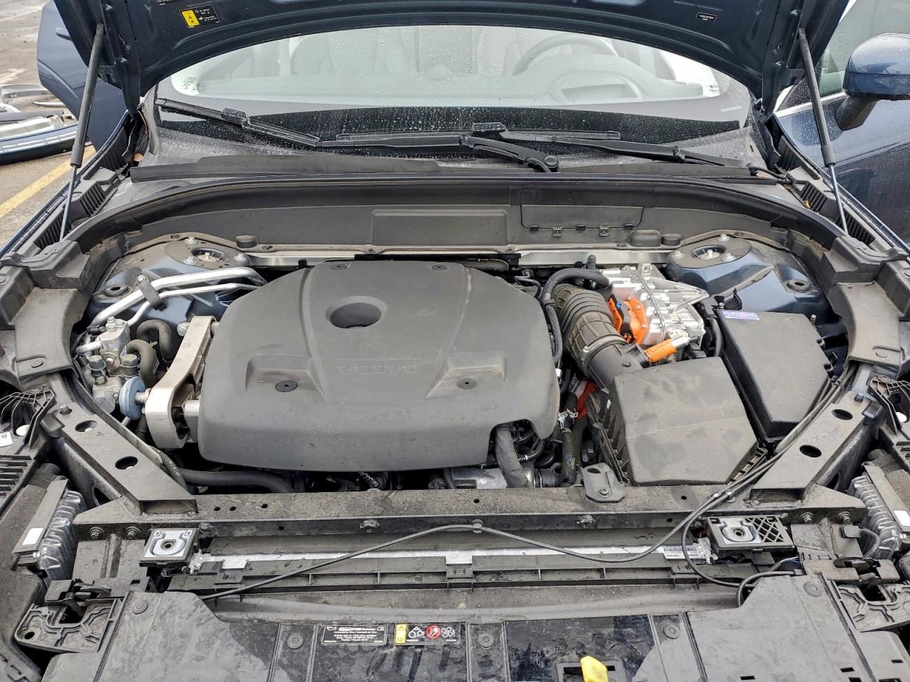 2021 Volvo Xc60 T8 Recharge Inscription Blue vin: YV4BR0DL8M1798019