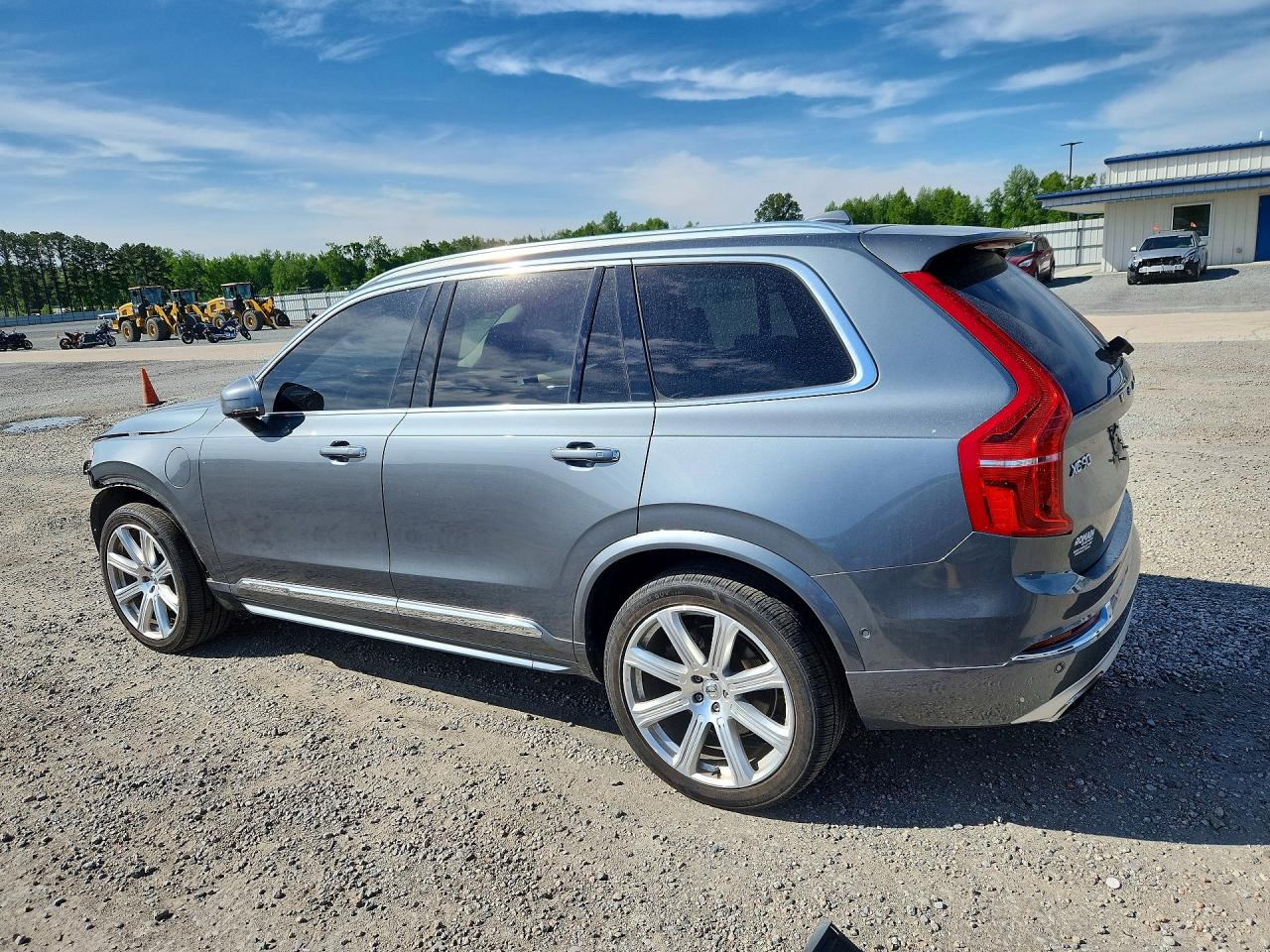 2018 Volvo Xc90 T8 Gray vin: YV4BR0PL0J1349263
