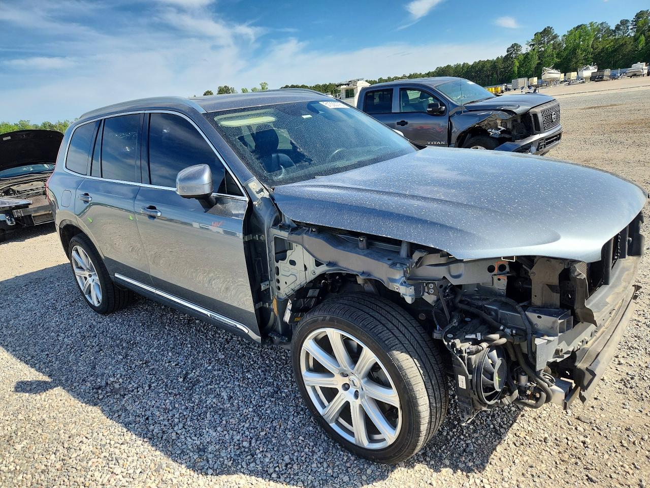 2018 Volvo Xc90 T8 Gray vin: YV4BR0PL0J1349263