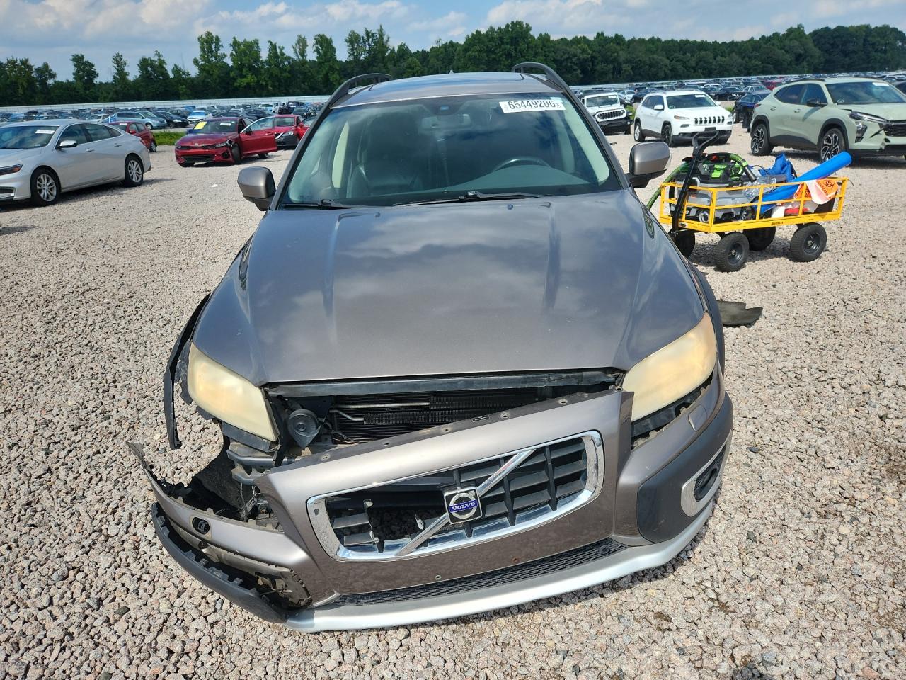 2008 Volvo Xc70 Gray vin: YV4BZ982081014458