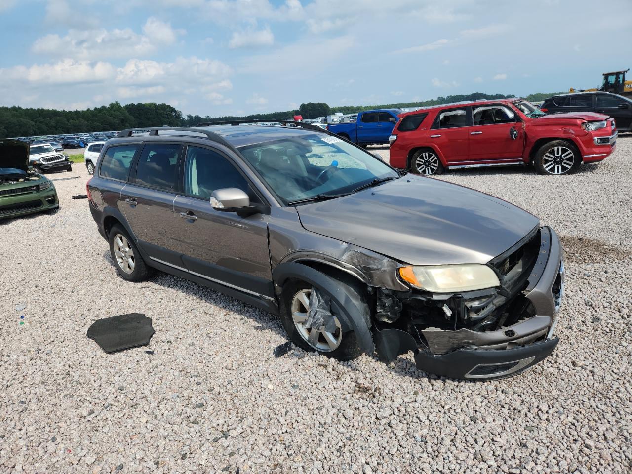 2008 Volvo Xc70 Gray vin: YV4BZ982081014458