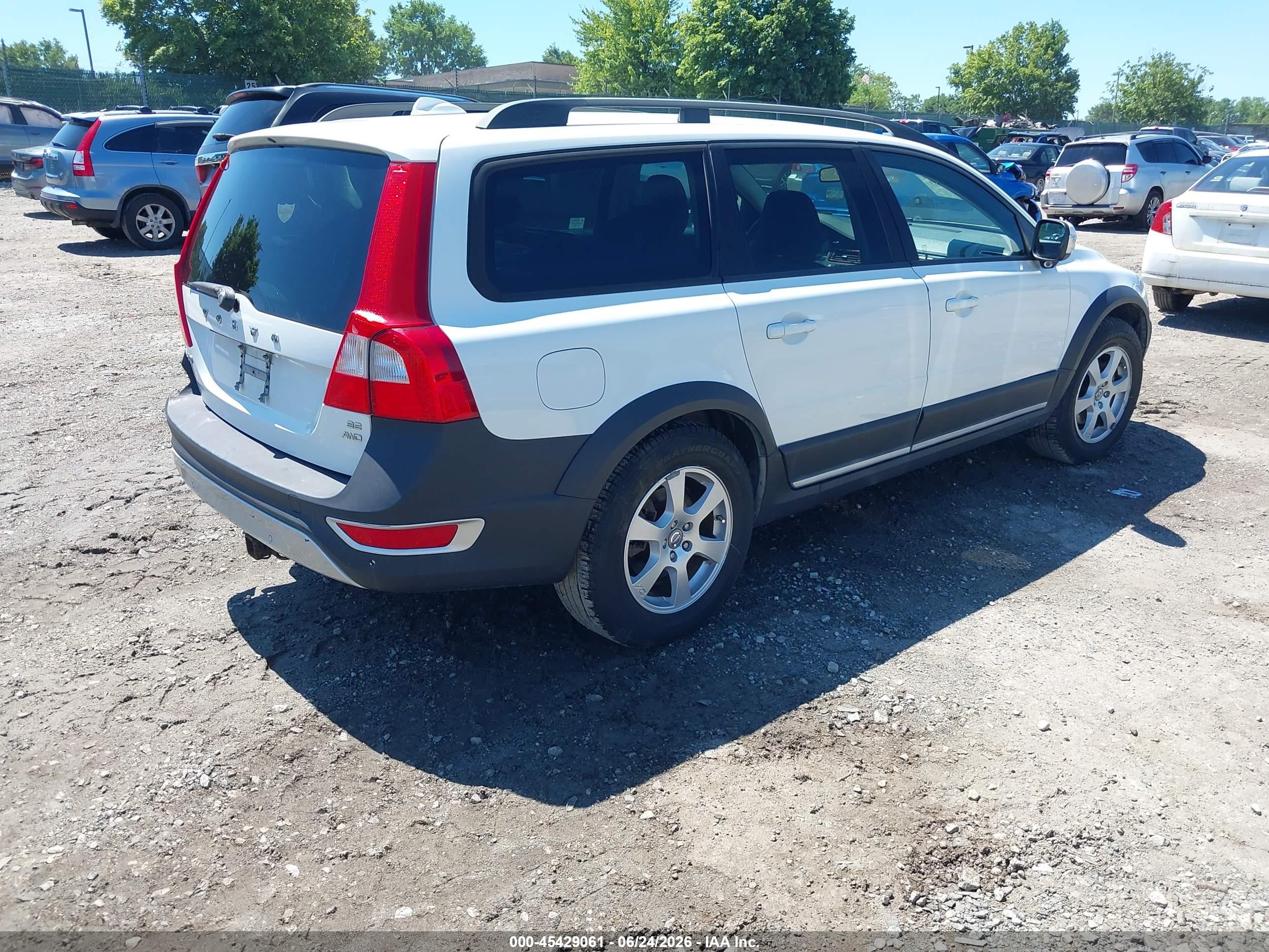 2008 Volvo Xc70 3.2 White vin: YV4BZ982081039991