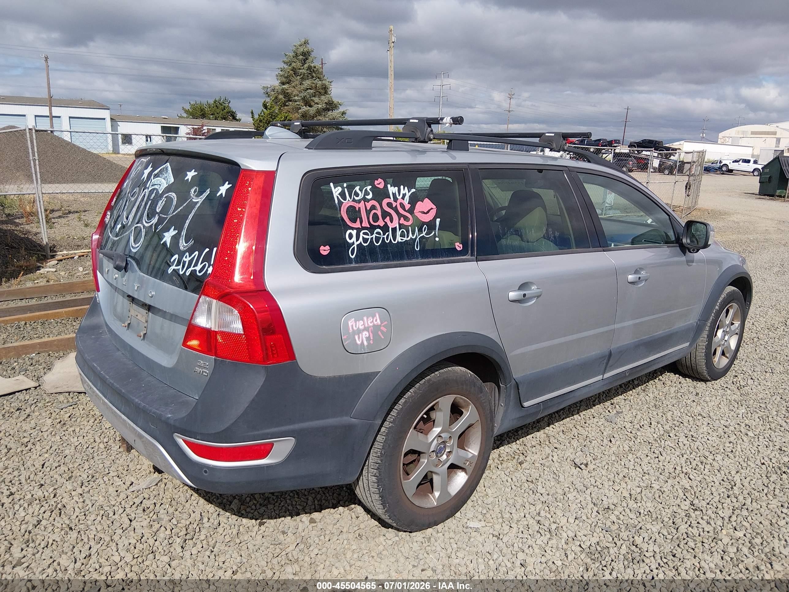 2008 Volvo Xc70 3.2 Silver vin: YV4BZ982181010953