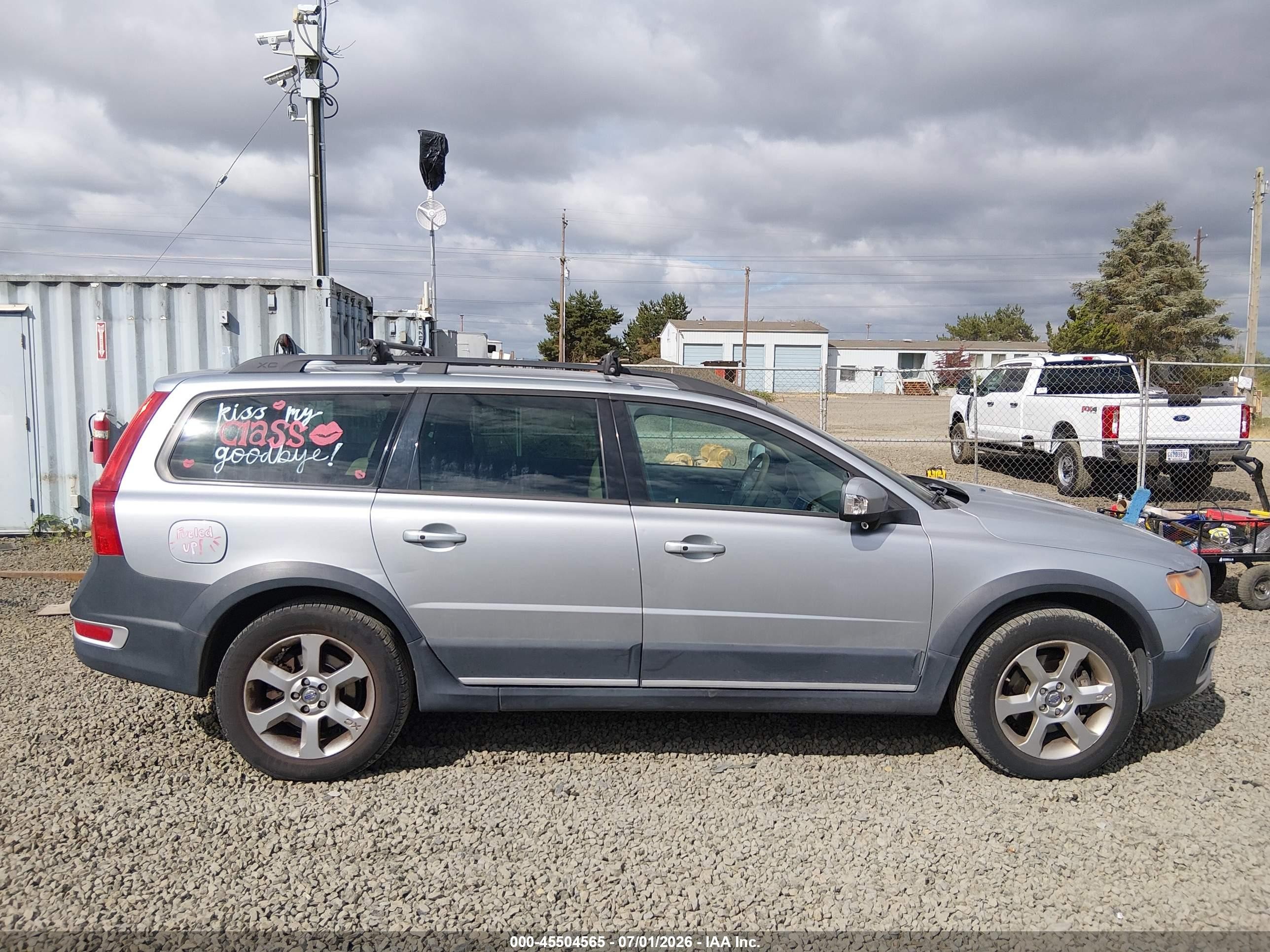 2008 Volvo Xc70 3.2 Silver vin: YV4BZ982181010953