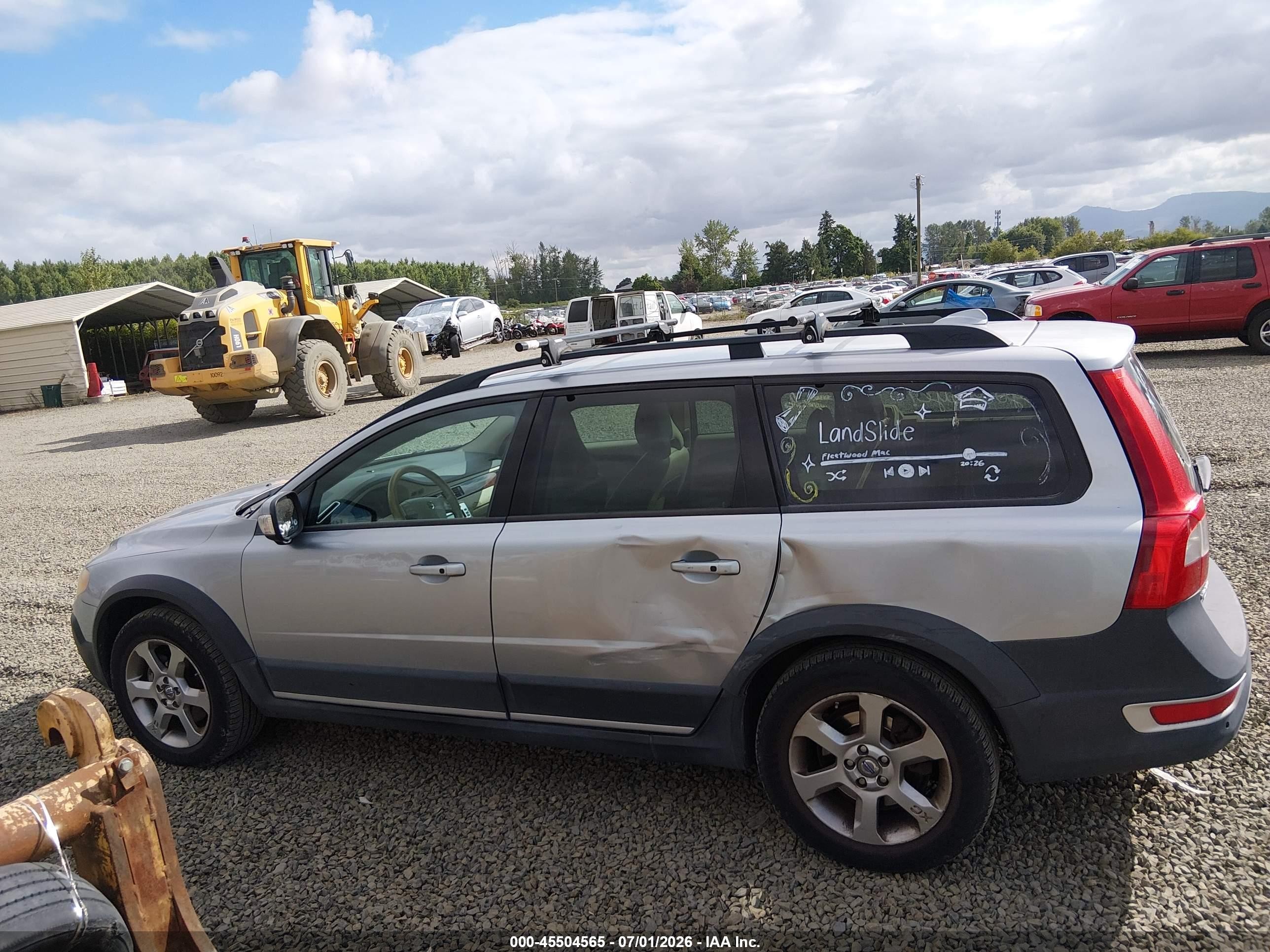 2008 Volvo Xc70 3.2 Silver vin: YV4BZ982181010953