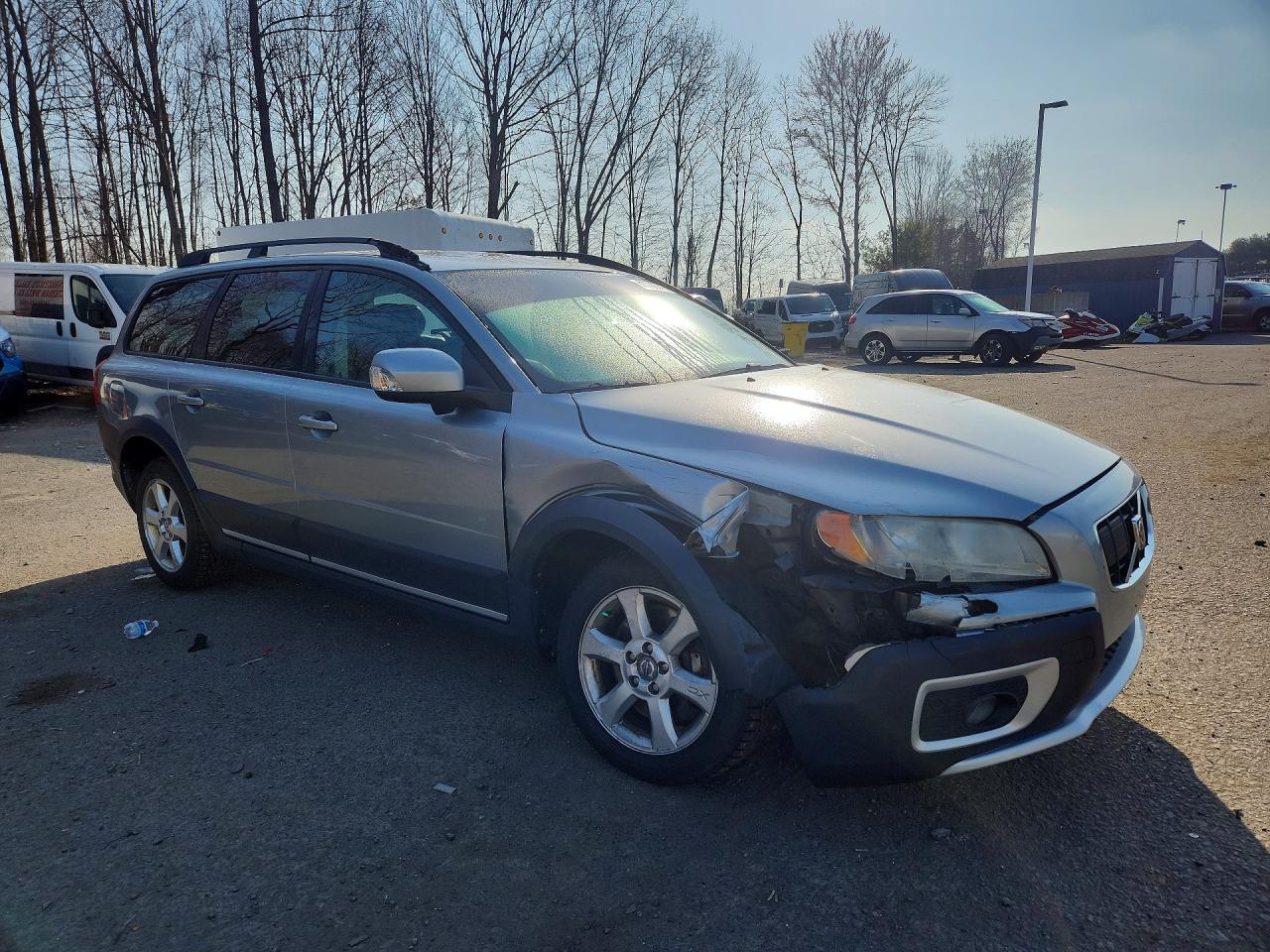 2008 Volvo Xc70 Silver vin: YV4BZ982181014453