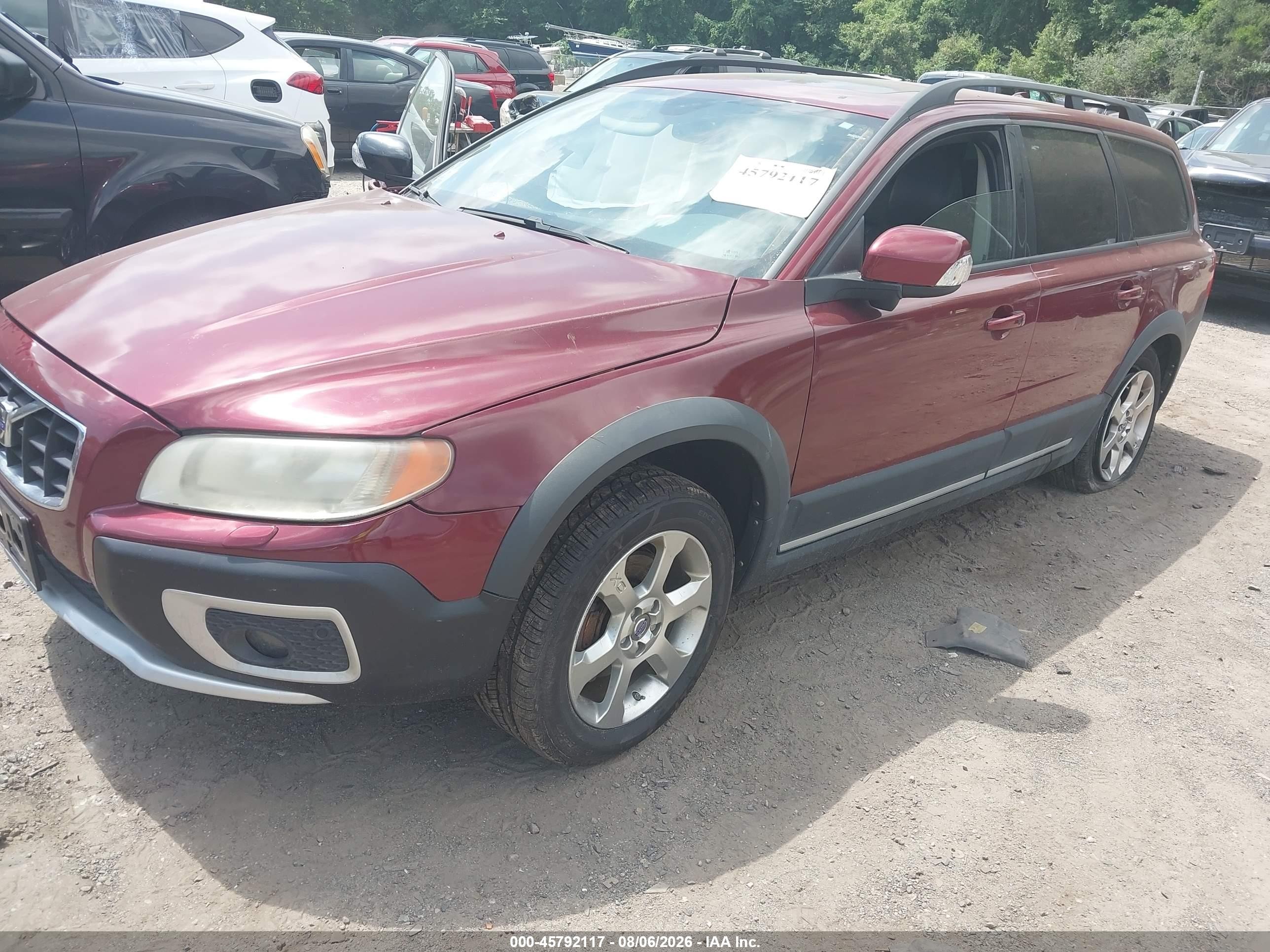 2008 Volvo Xc70 3.2 Maroon vin: YV4BZ982281004644