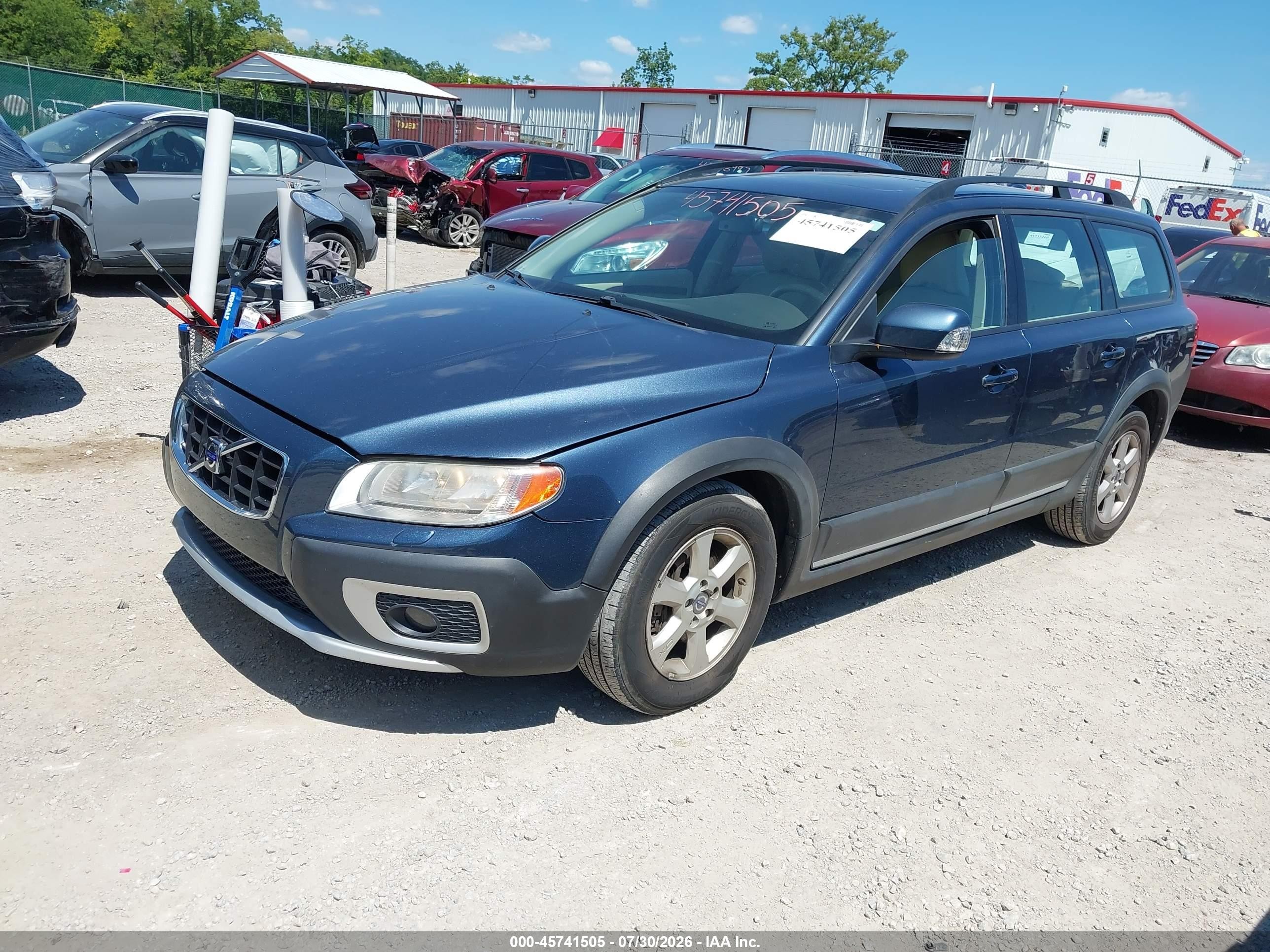 2008 Volvo Xc70 3.2 Blue vin: YV4BZ982281035537