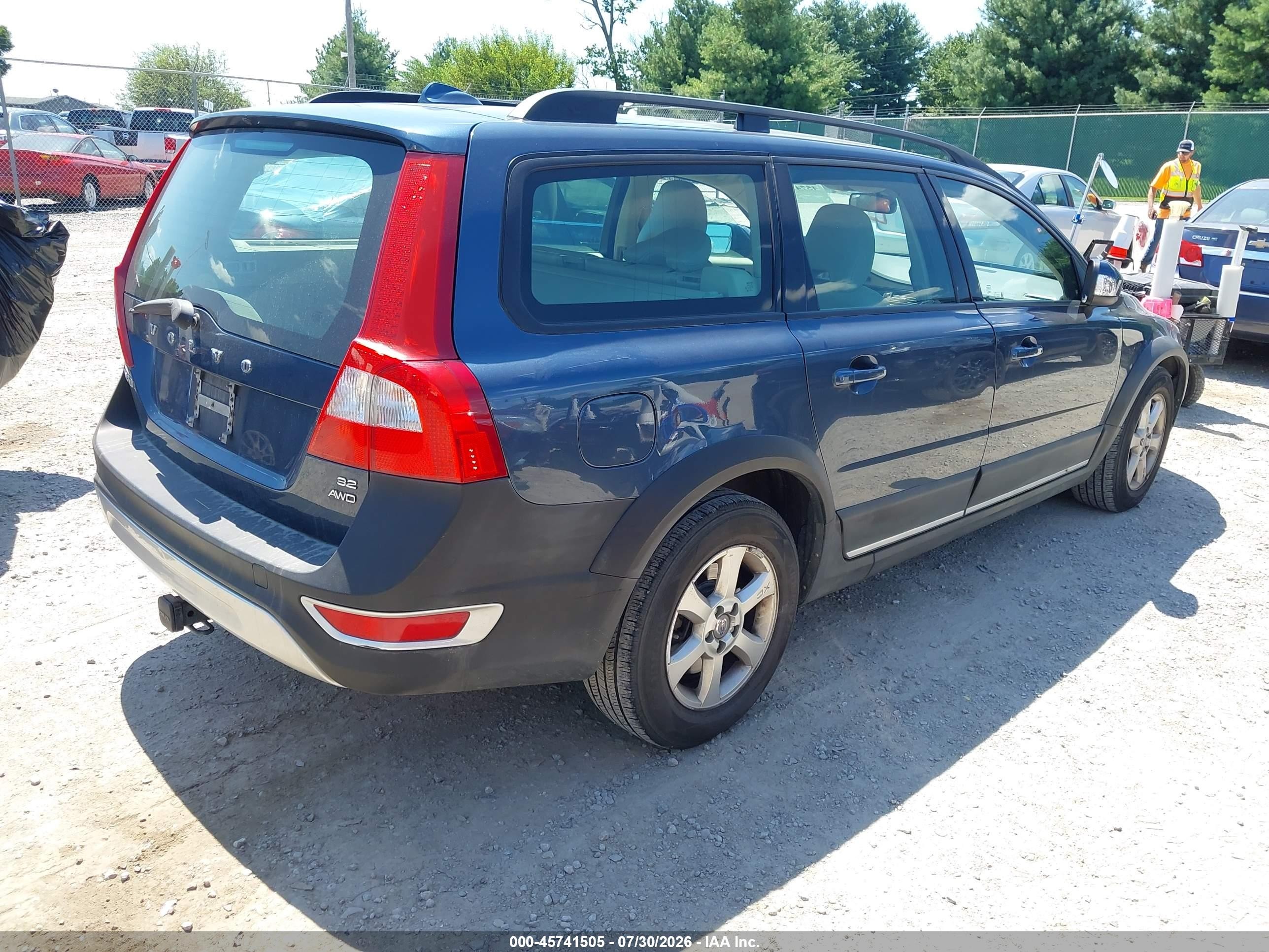 2008 Volvo Xc70 3.2 Blue vin: YV4BZ982281035537