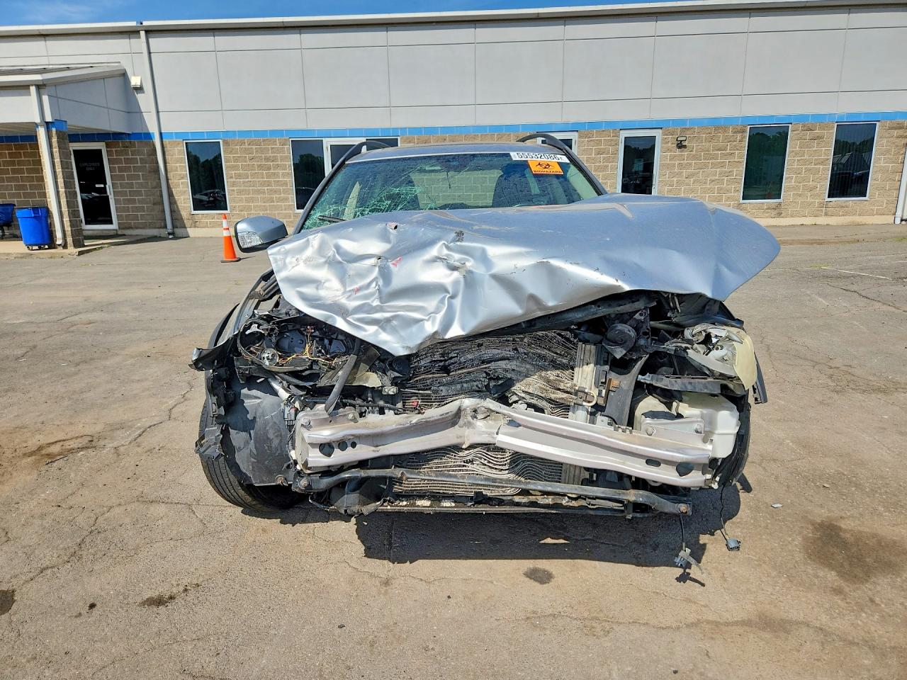 2008 Volvo Xc70 Silver vin: YV4BZ982381015877