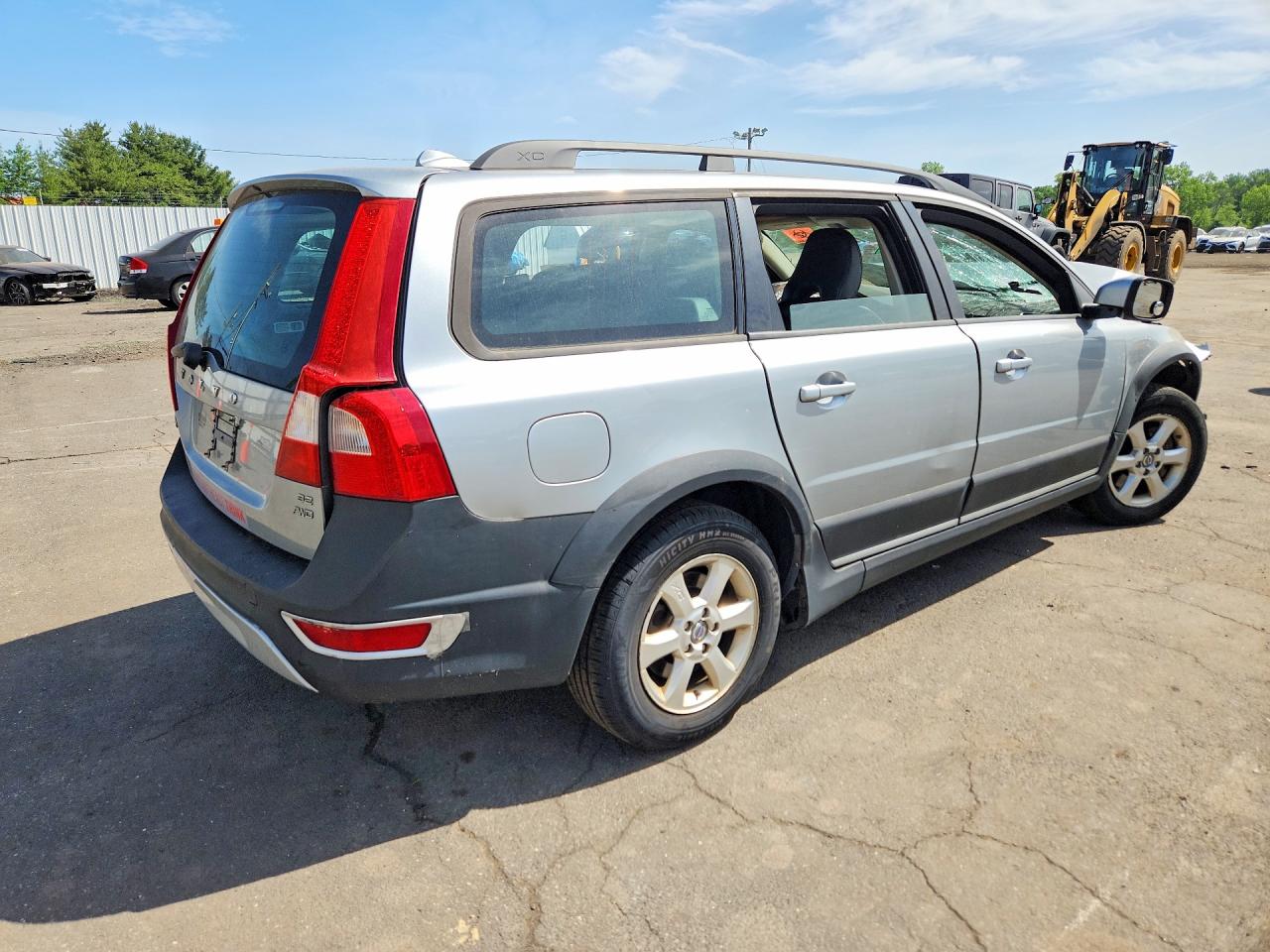 2008 Volvo Xc70 Silver vin: YV4BZ982381015877