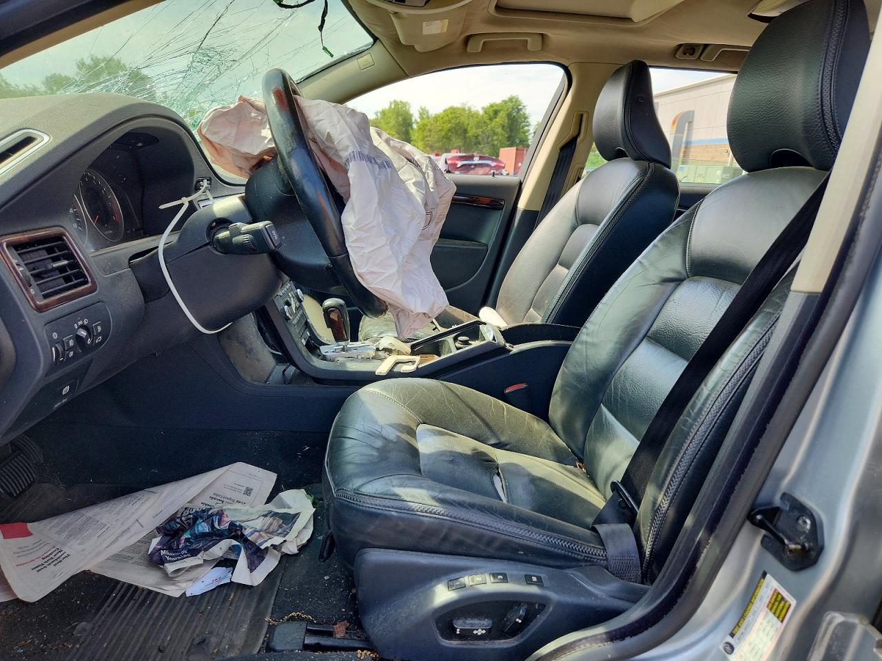2008 Volvo Xc70 Silver vin: YV4BZ982381015877