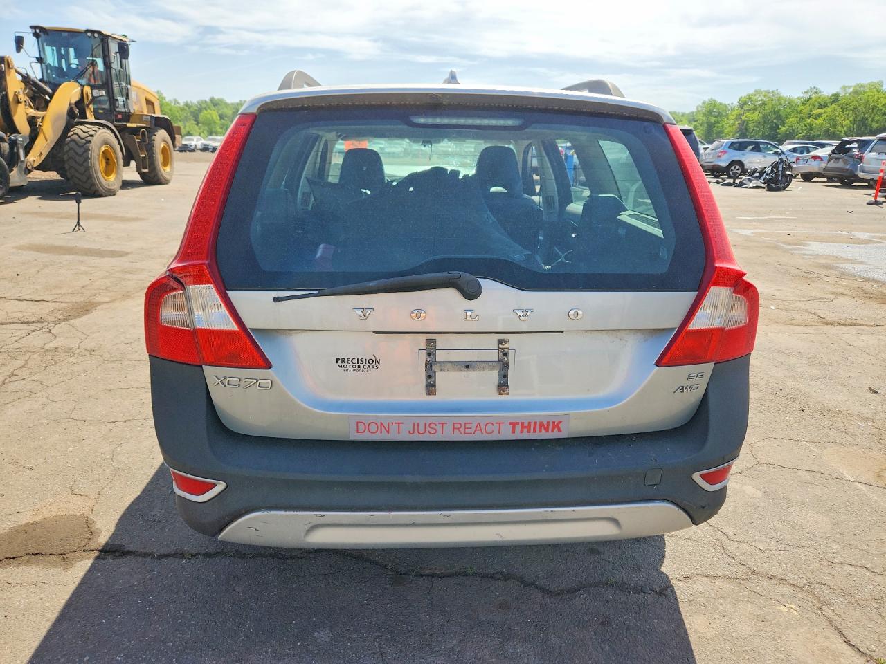 2008 Volvo Xc70 Silver vin: YV4BZ982381015877