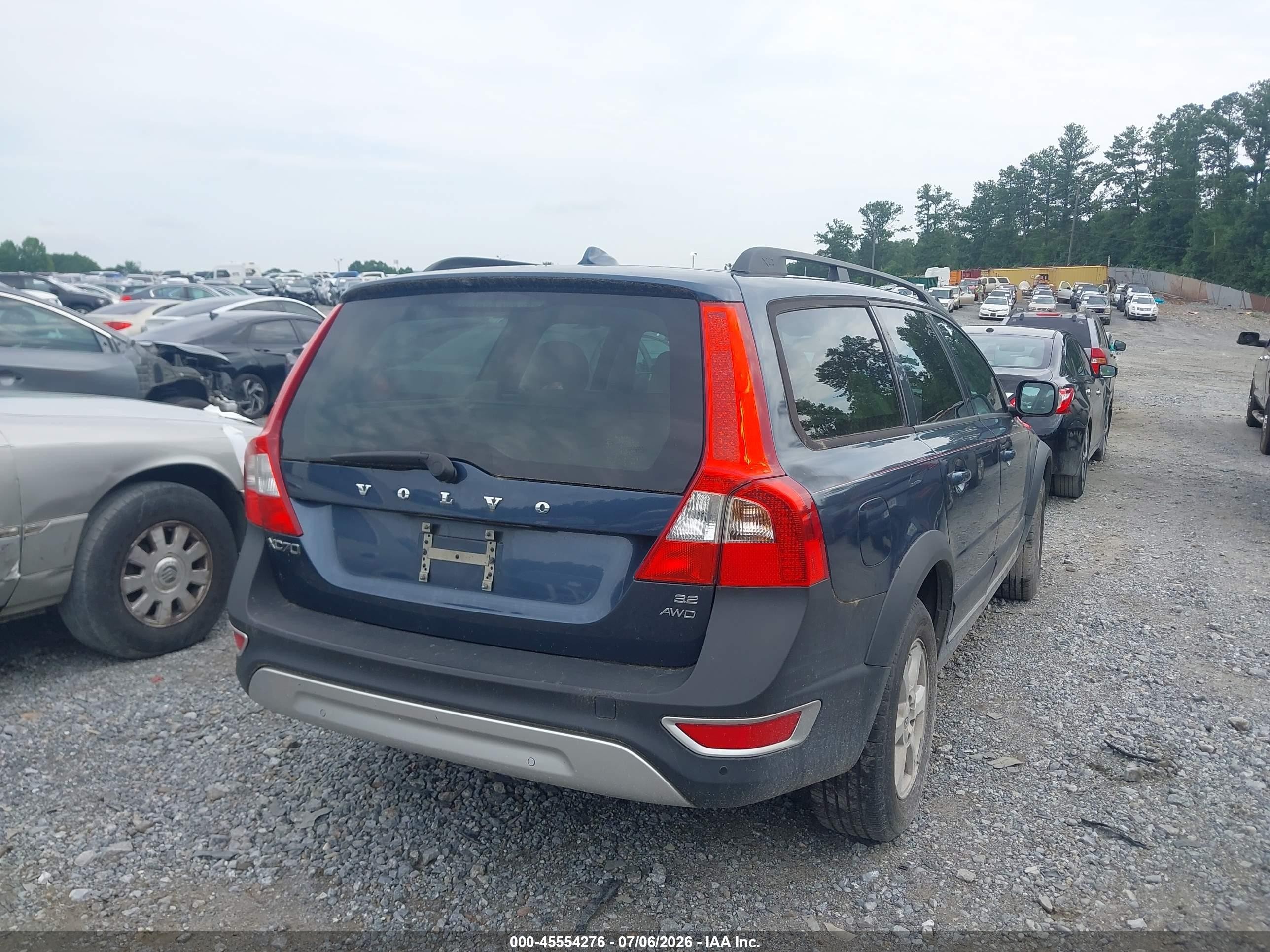 2008 Volvo Xc70 3.2 Dark Blue vin: YV4BZ982381026538