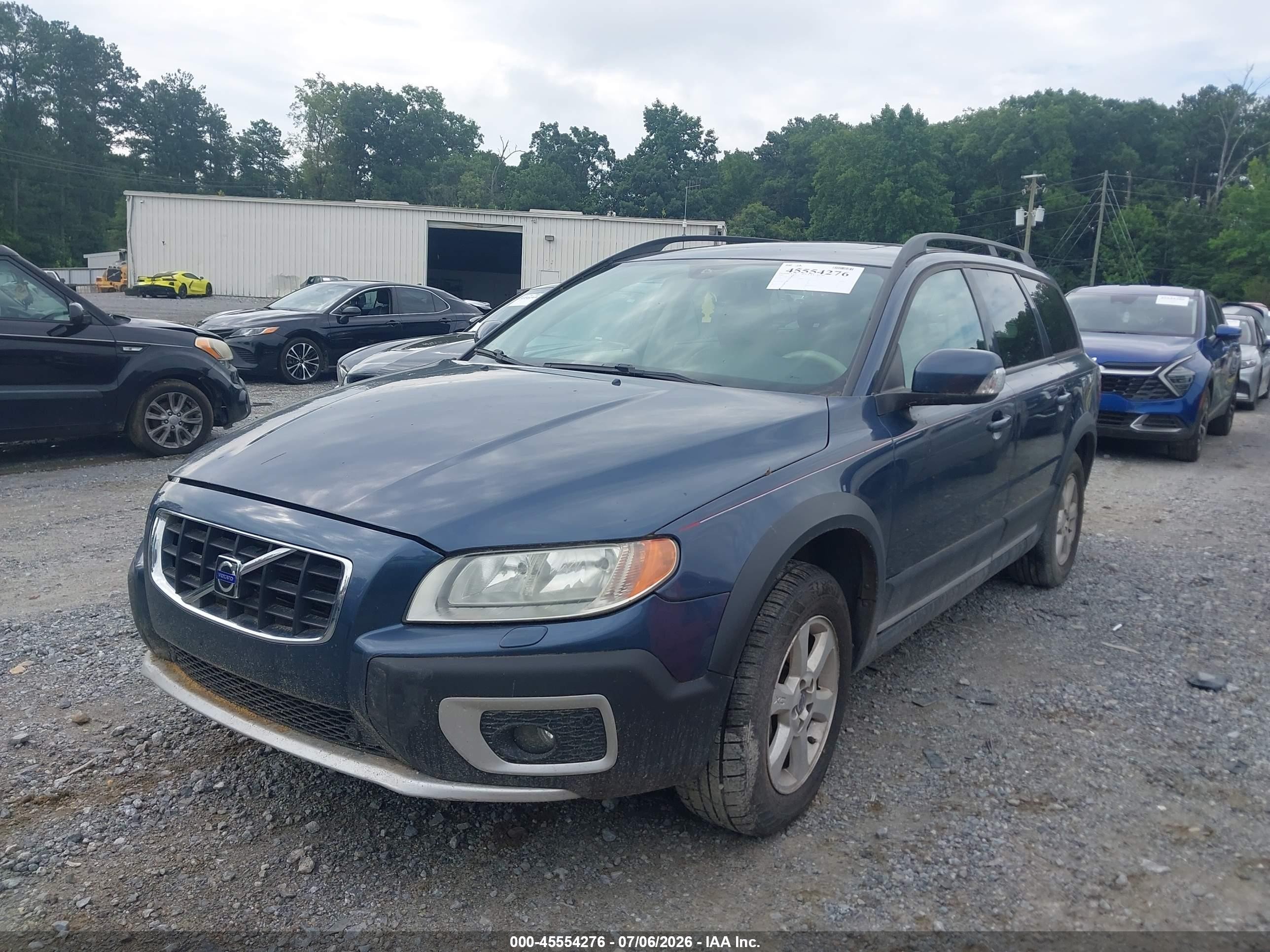 2008 Volvo Xc70 3.2 Dark Blue vin: YV4BZ982381026538