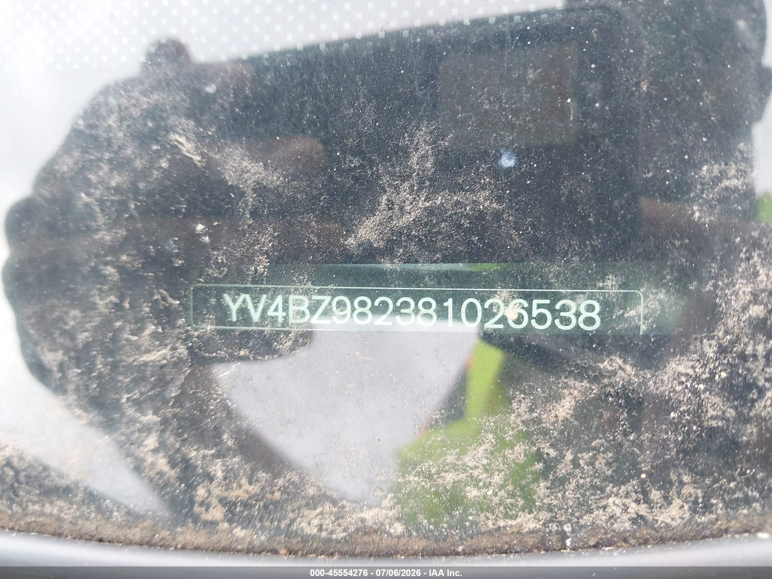 2008 Volvo Xc70 3.2 Dark Blue vin: YV4BZ982381026538