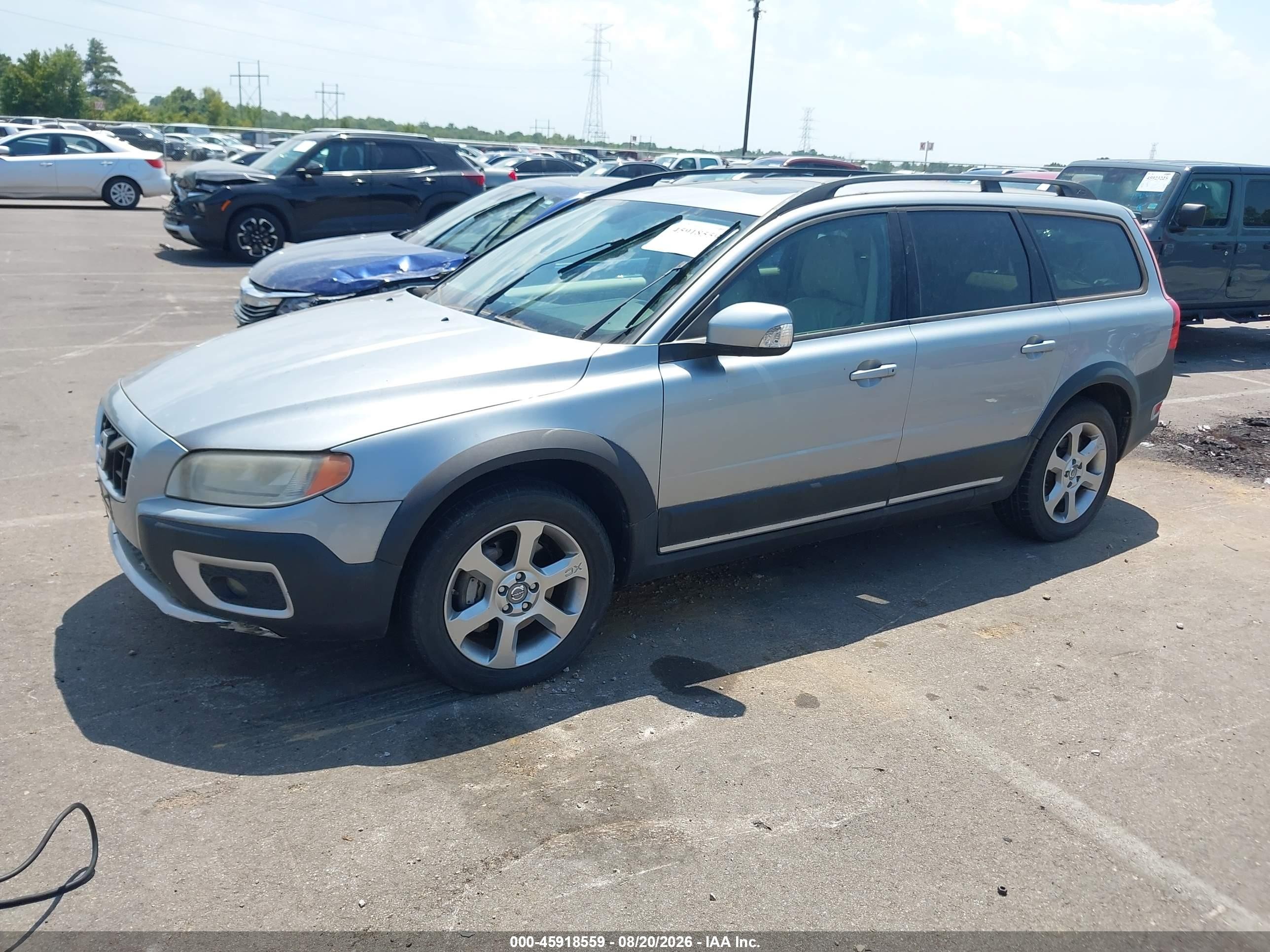 2008 Volvo Xc70 3.2 Silver vin: YV4BZ982581009918