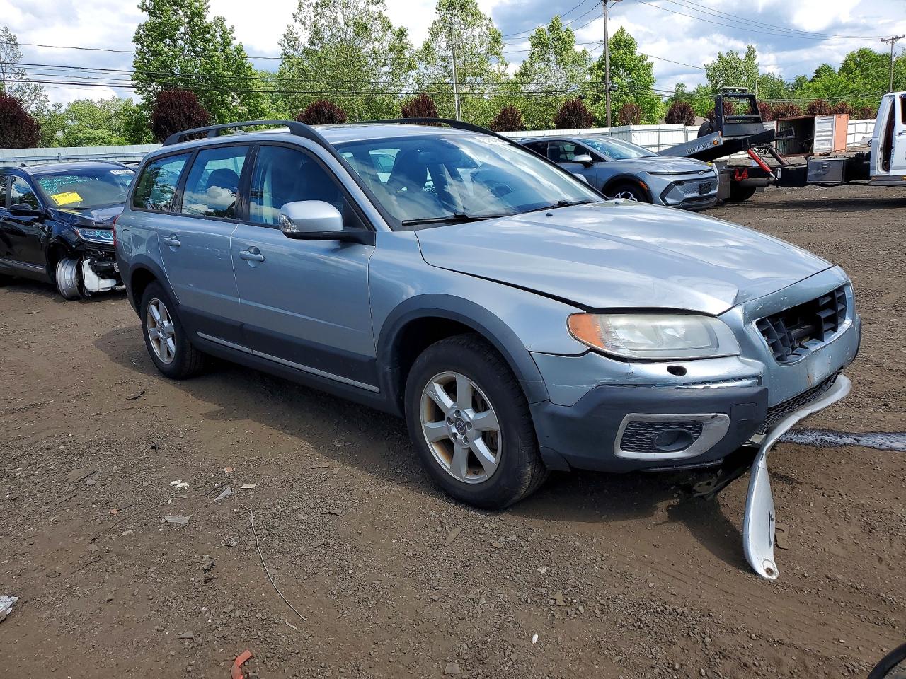 2008 Volvo Xc70 Silver vin: YV4BZ982581019011