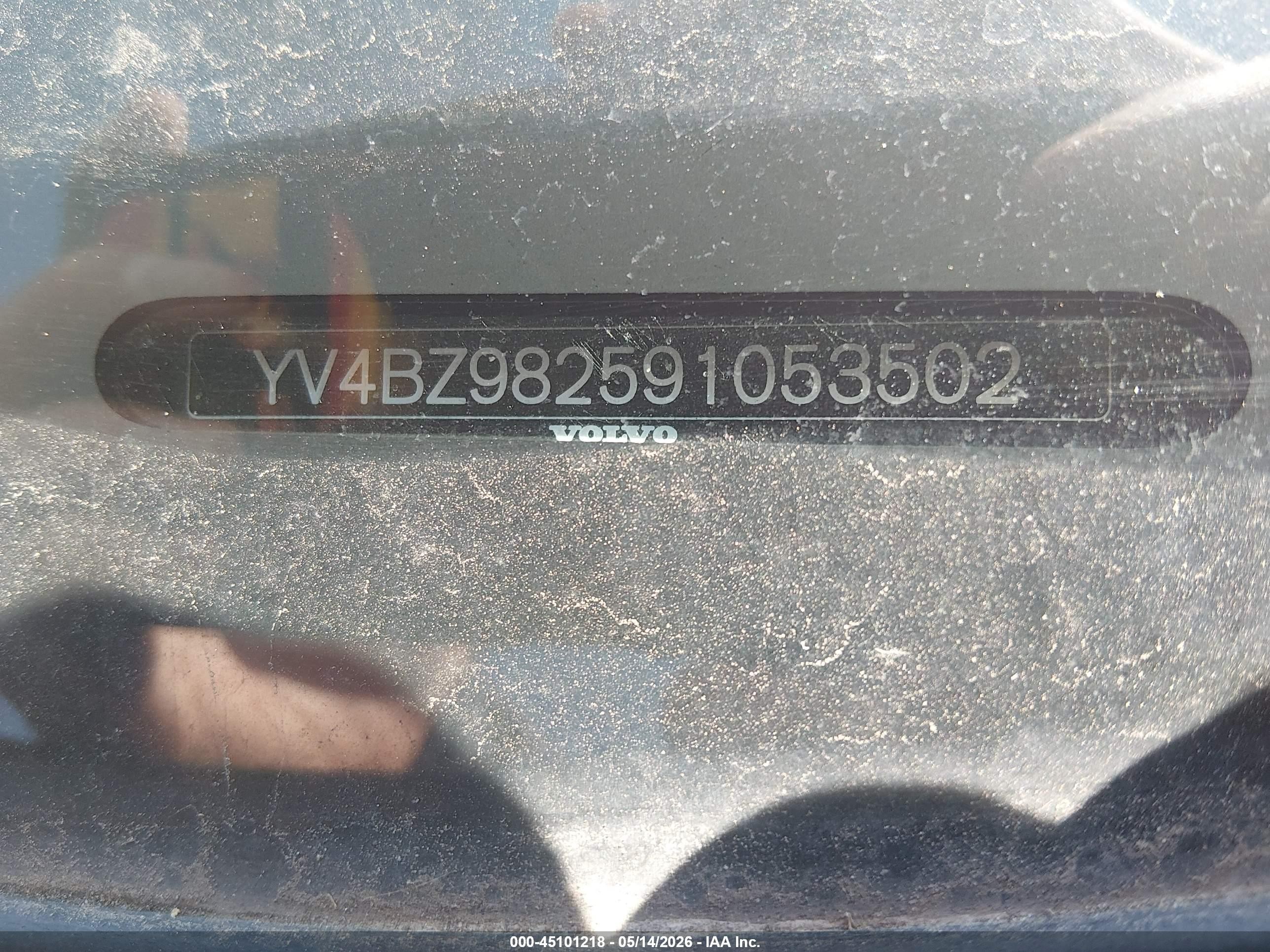 2009 Volvo Xc70 3.2 Black vin: YV4BZ982591053502