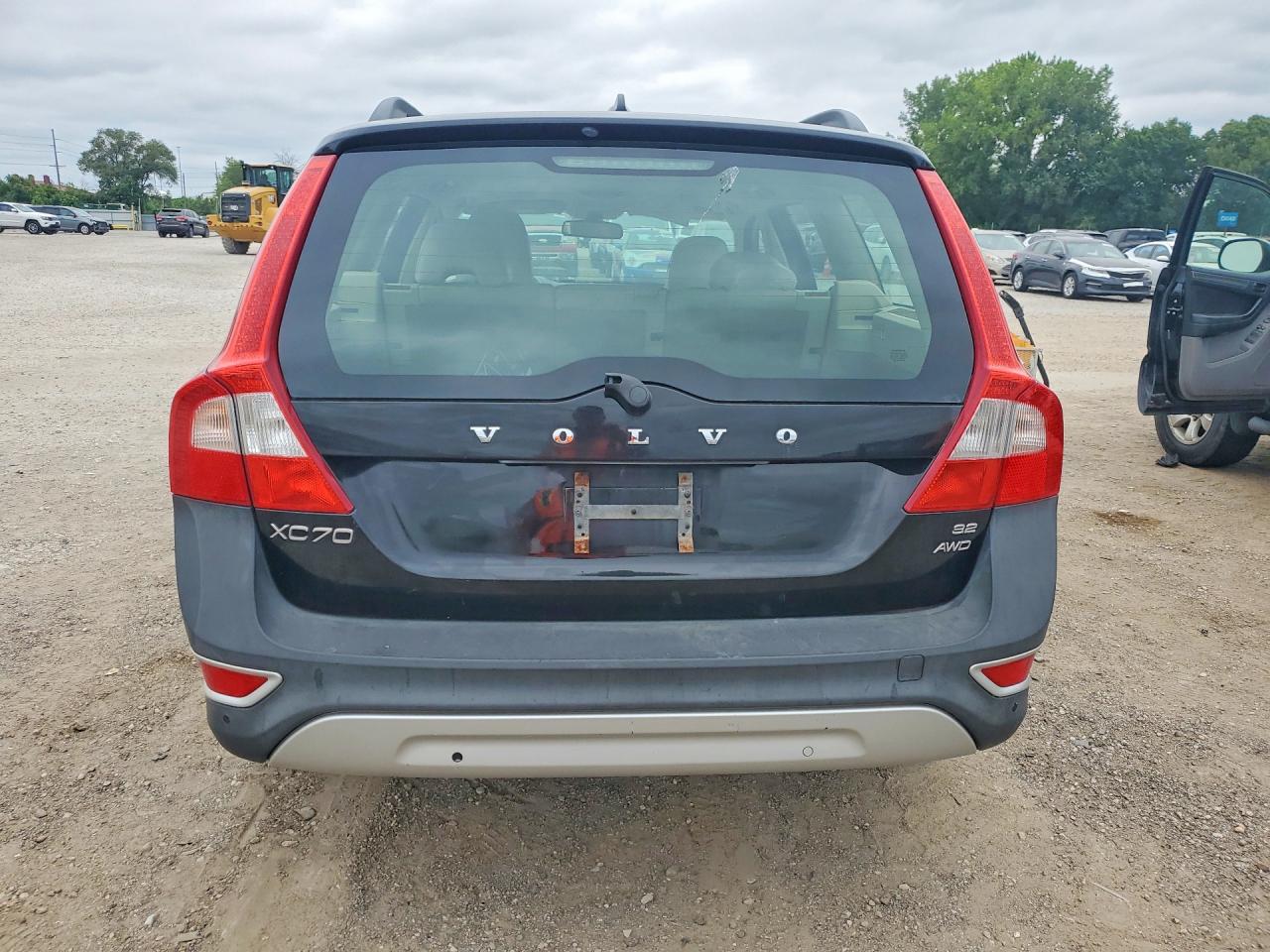 2008 Volvo Xc70 Black vin: YV4BZ982681018479