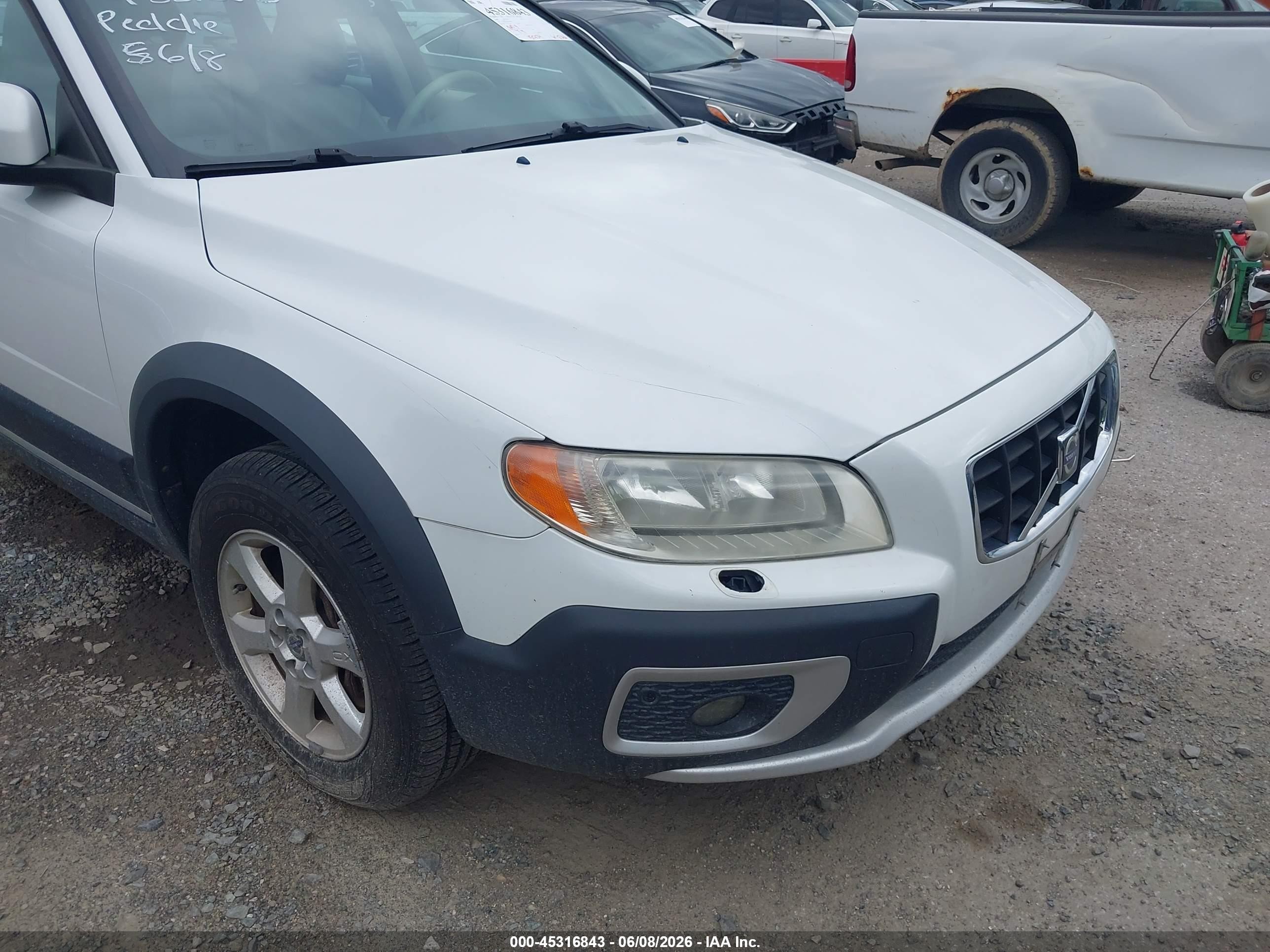 2008 Volvo Xc70 3.2 White vin: YV4BZ982681018837